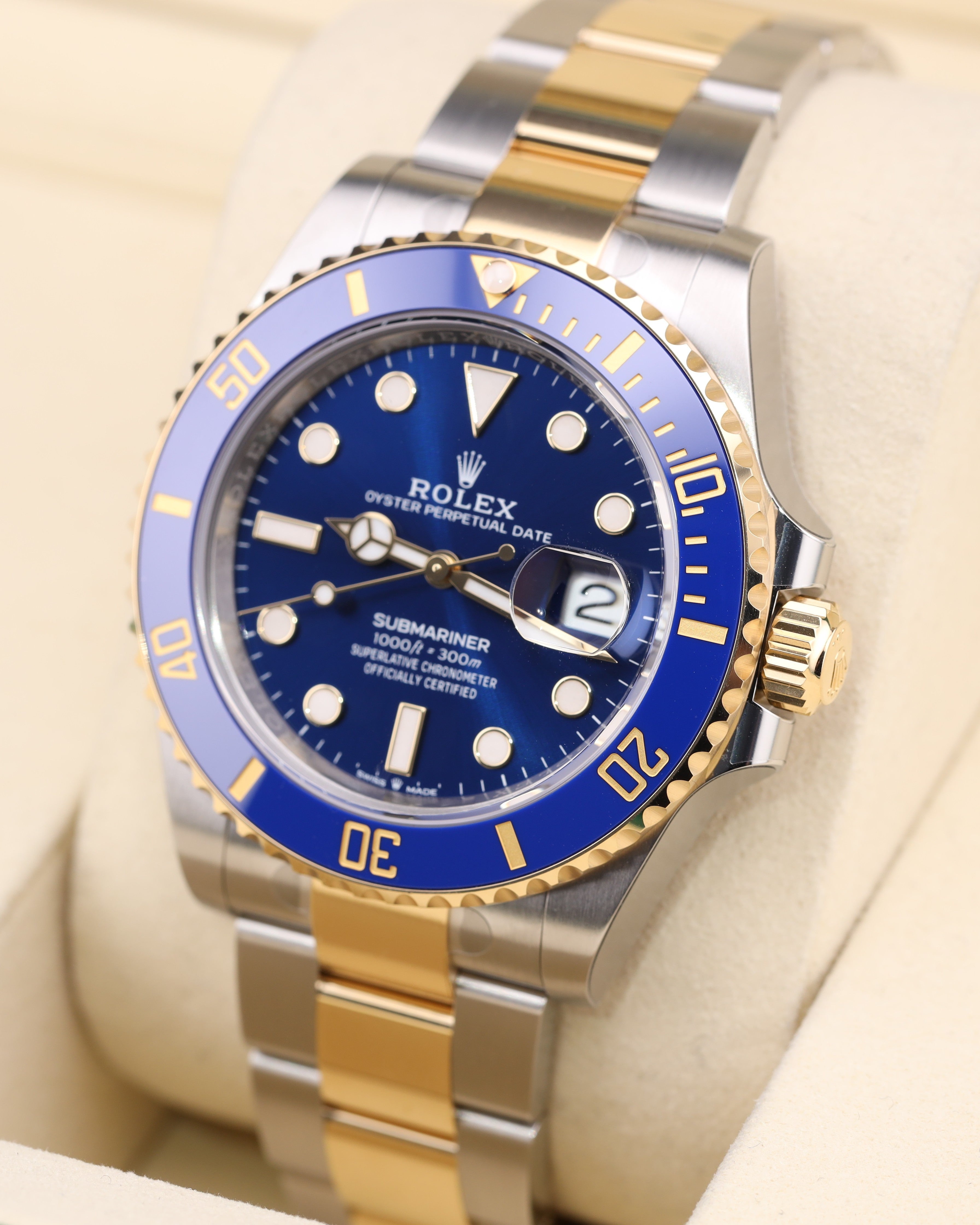 Rolex Submariner Date 41 Bluesy Blue Dial 126613LB Factory Stickers June 2026