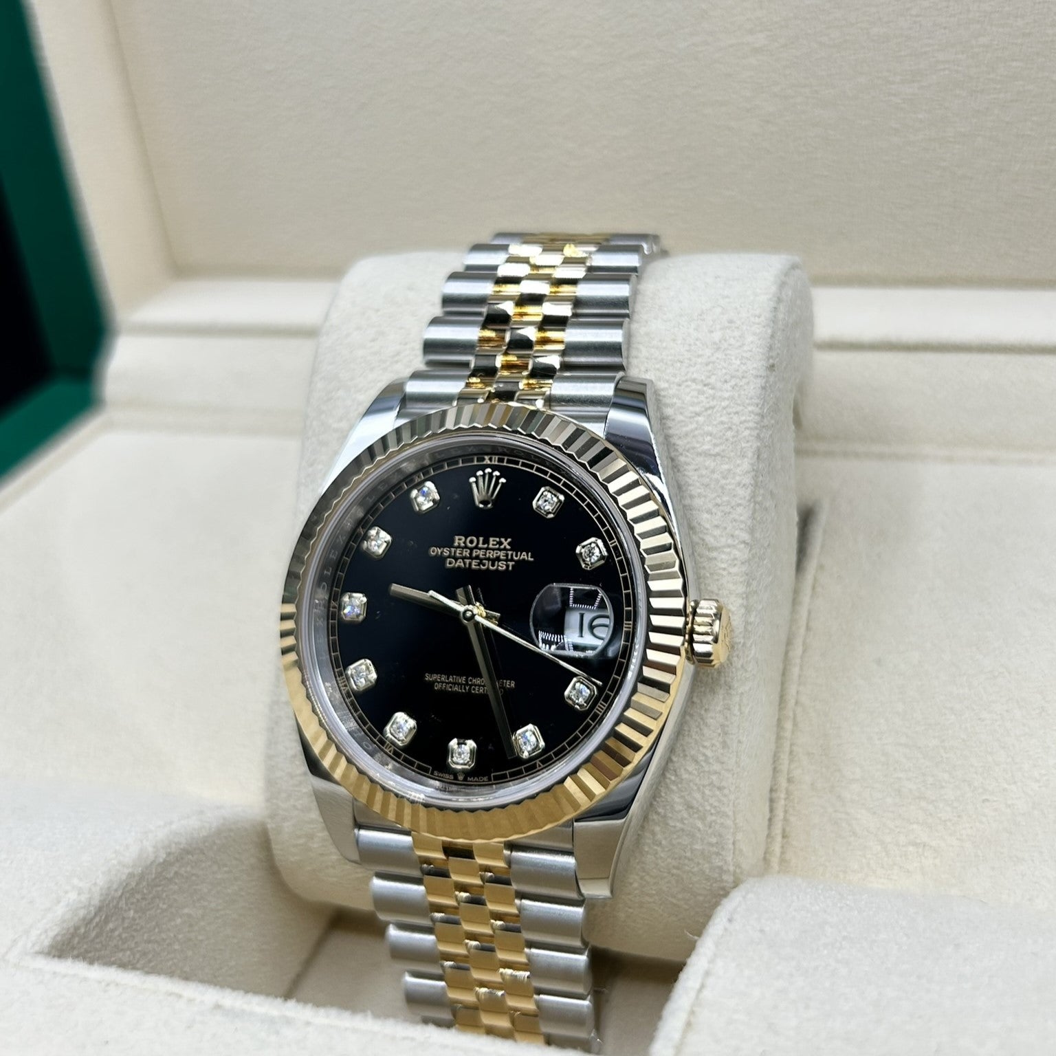 Rolex Datejust 41 Black Diamond 126333