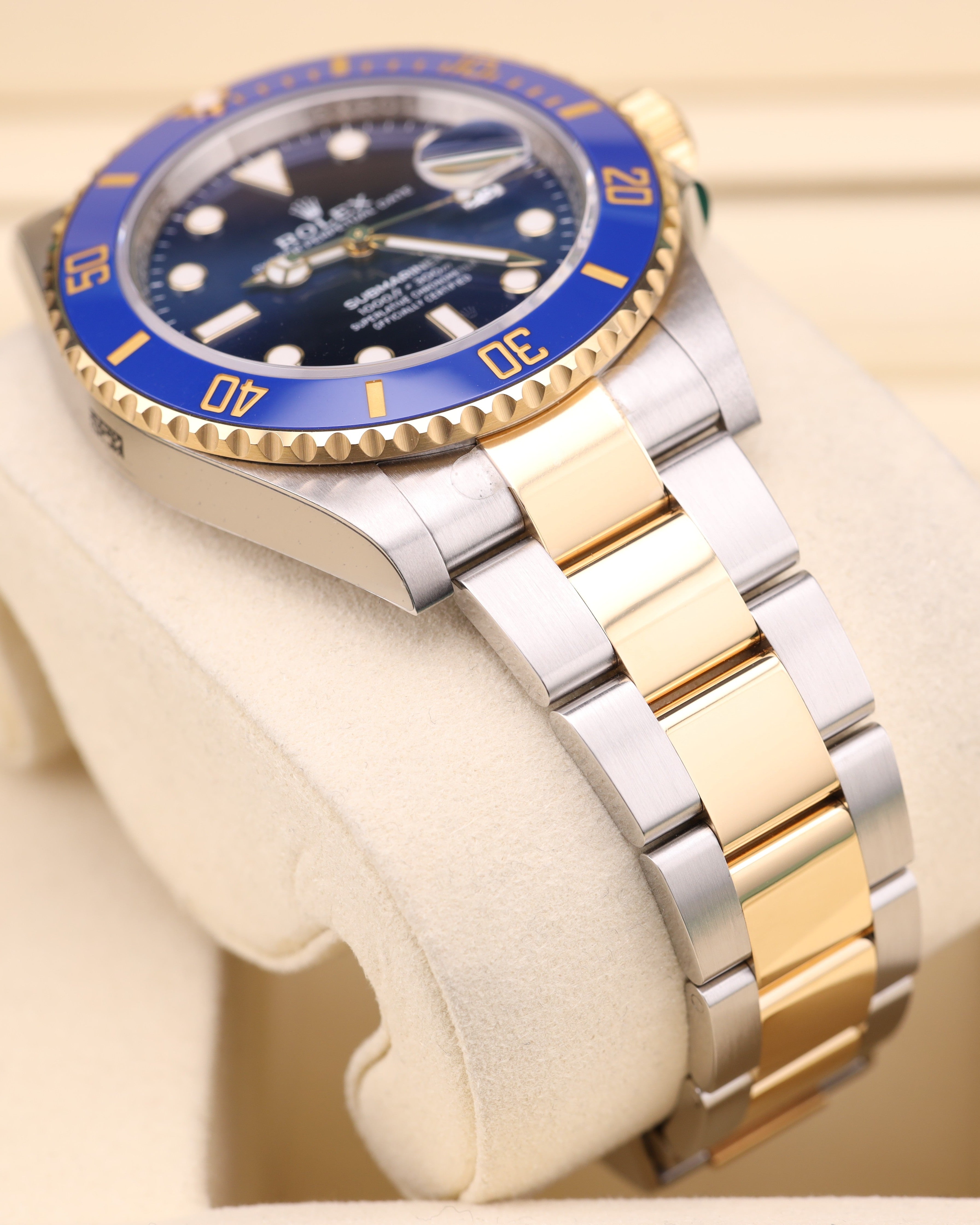 Rolex Submariner Date 41 Bluesy Blue Dial Two Tone Oyster 126613LB