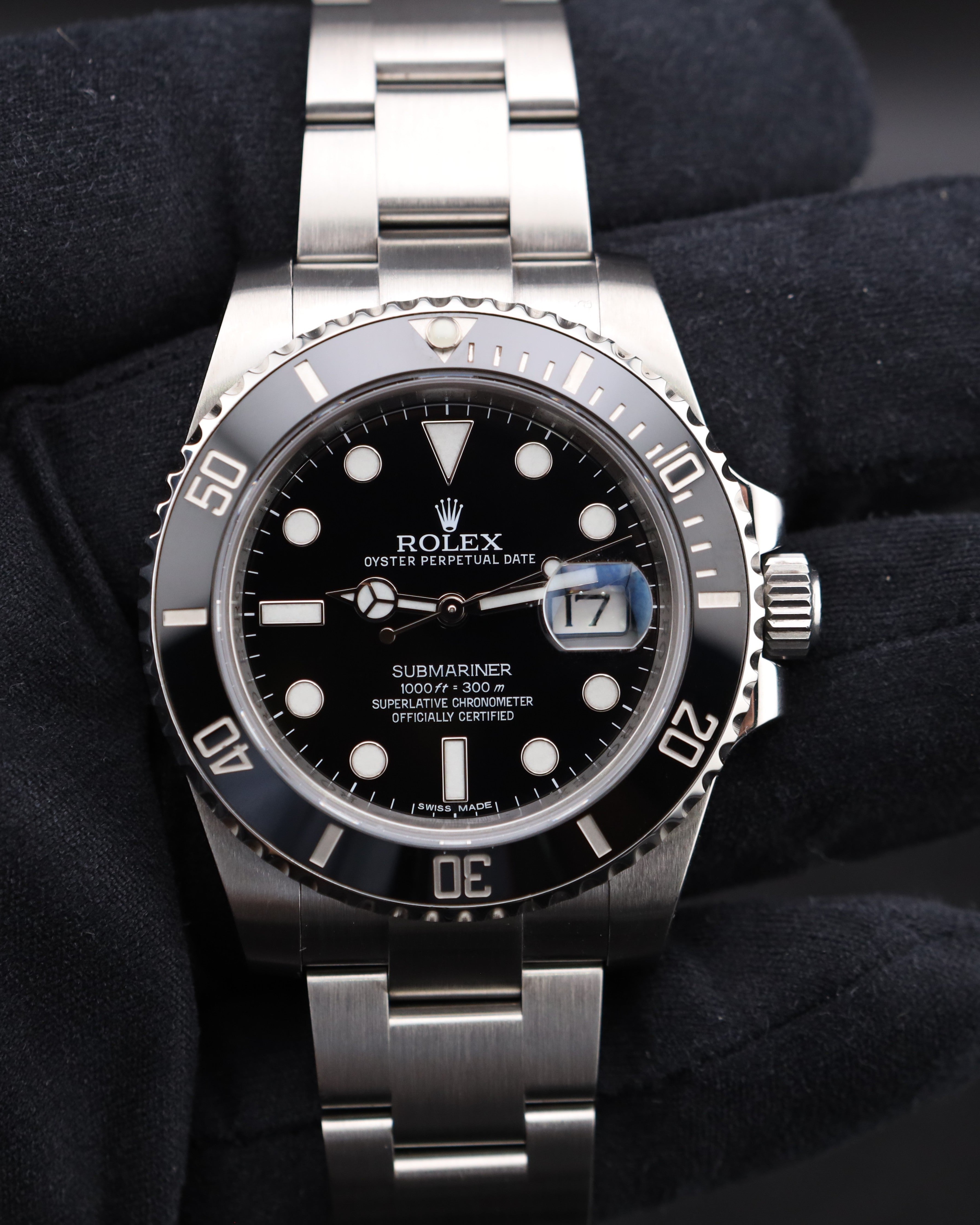 Rolex Submariner Date 40 Black Dial 116610LN