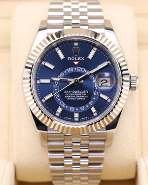 Rolex Sky-Dweller Blue Dial on Jubilee 326934