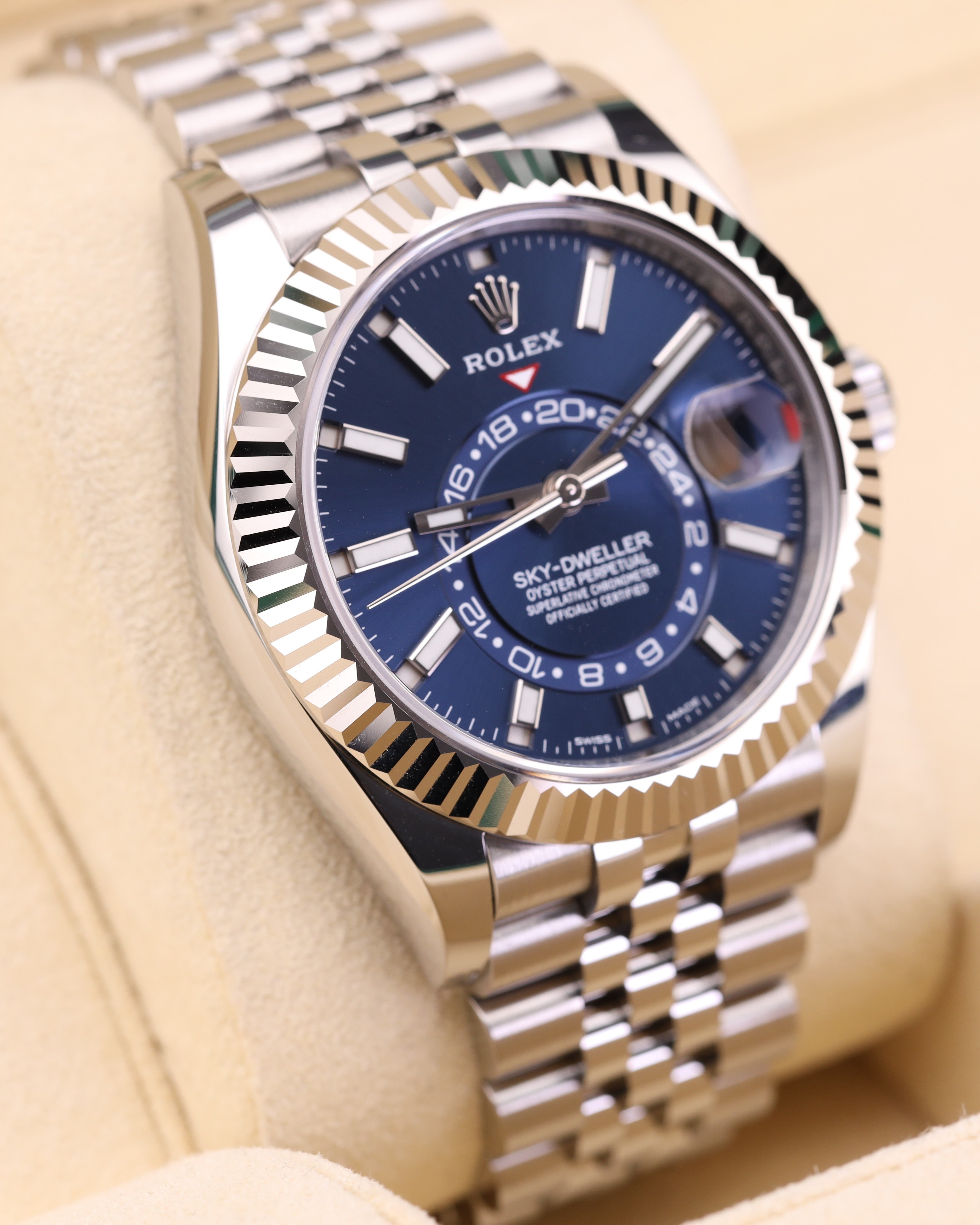 Rolex Sky Dweller Blue Dial on Jubilee 326934