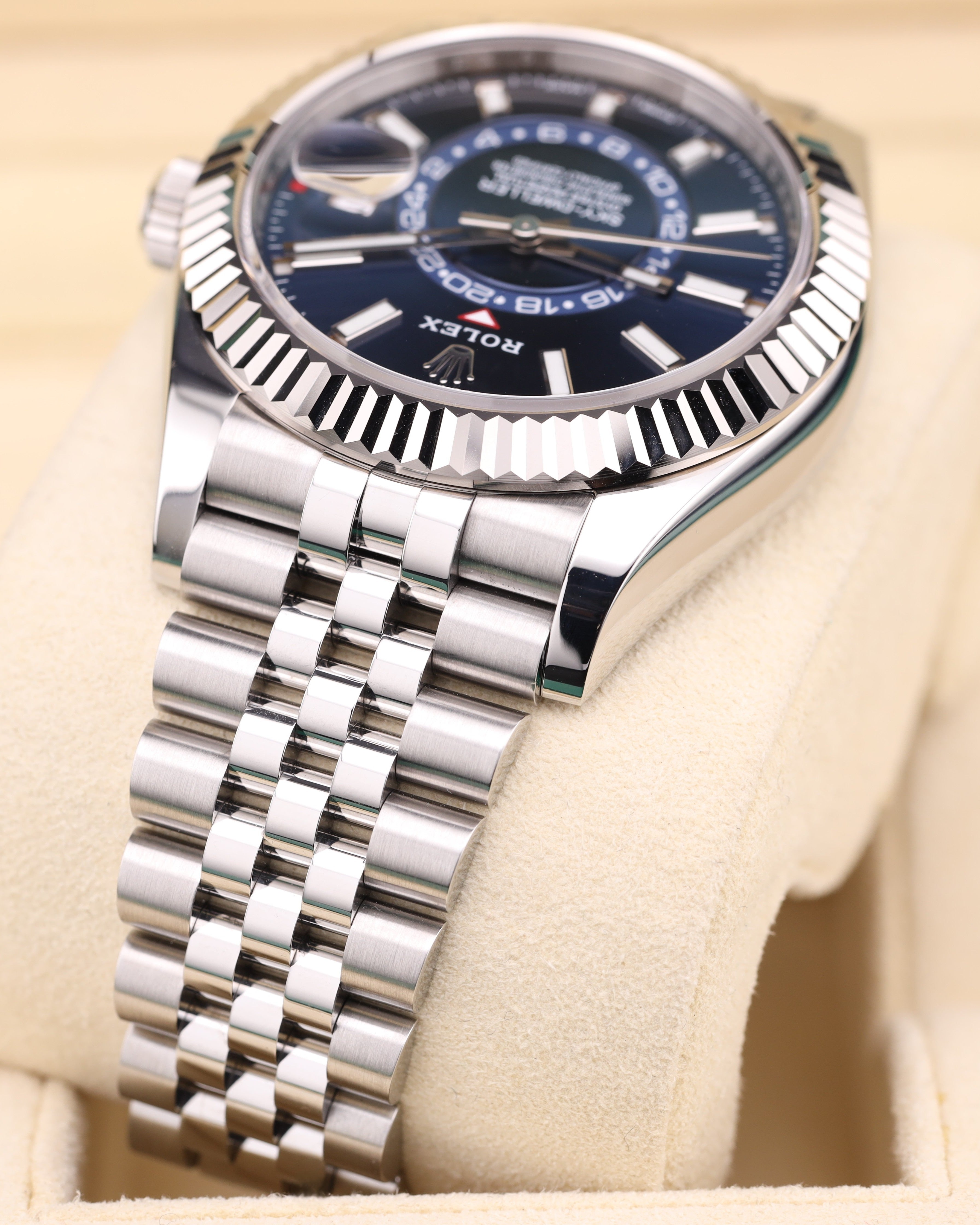 Rolex Sky Dweller Blue Dial on Jubilee 326934