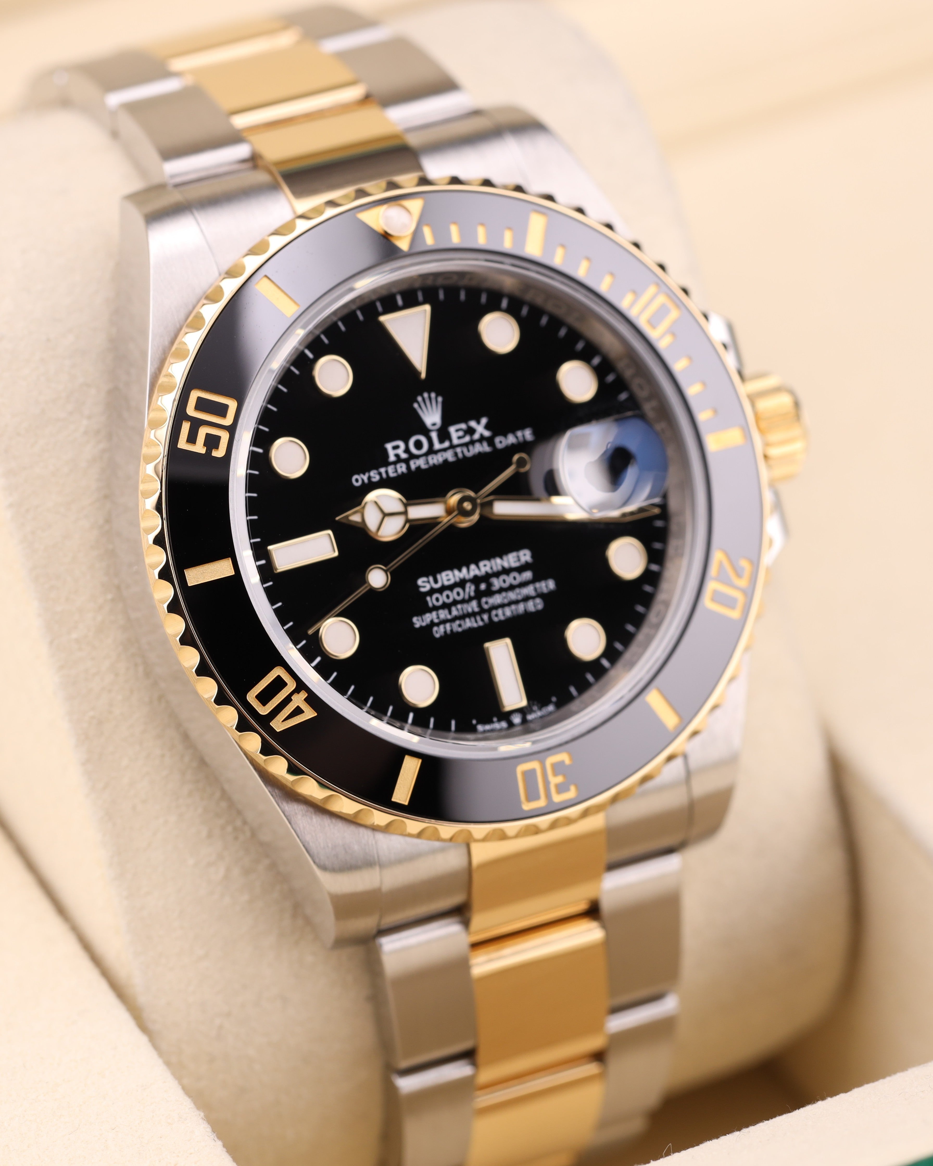 Rolex Submariner Date 41 Black Dial Two Tone Oyster 126613LN