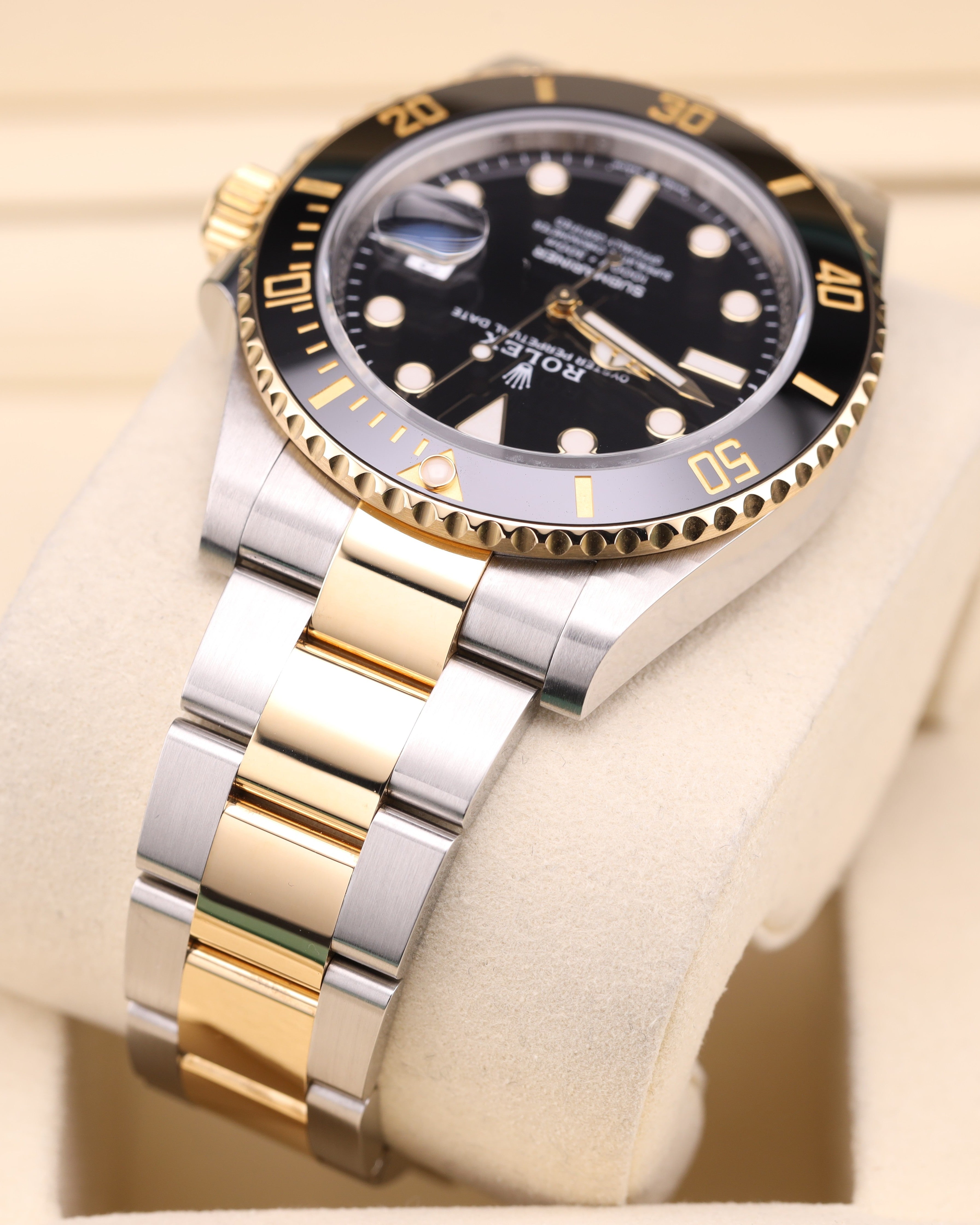 Rolex Submariner Date 41 Black Dial Two Tone Oyster 126613LN