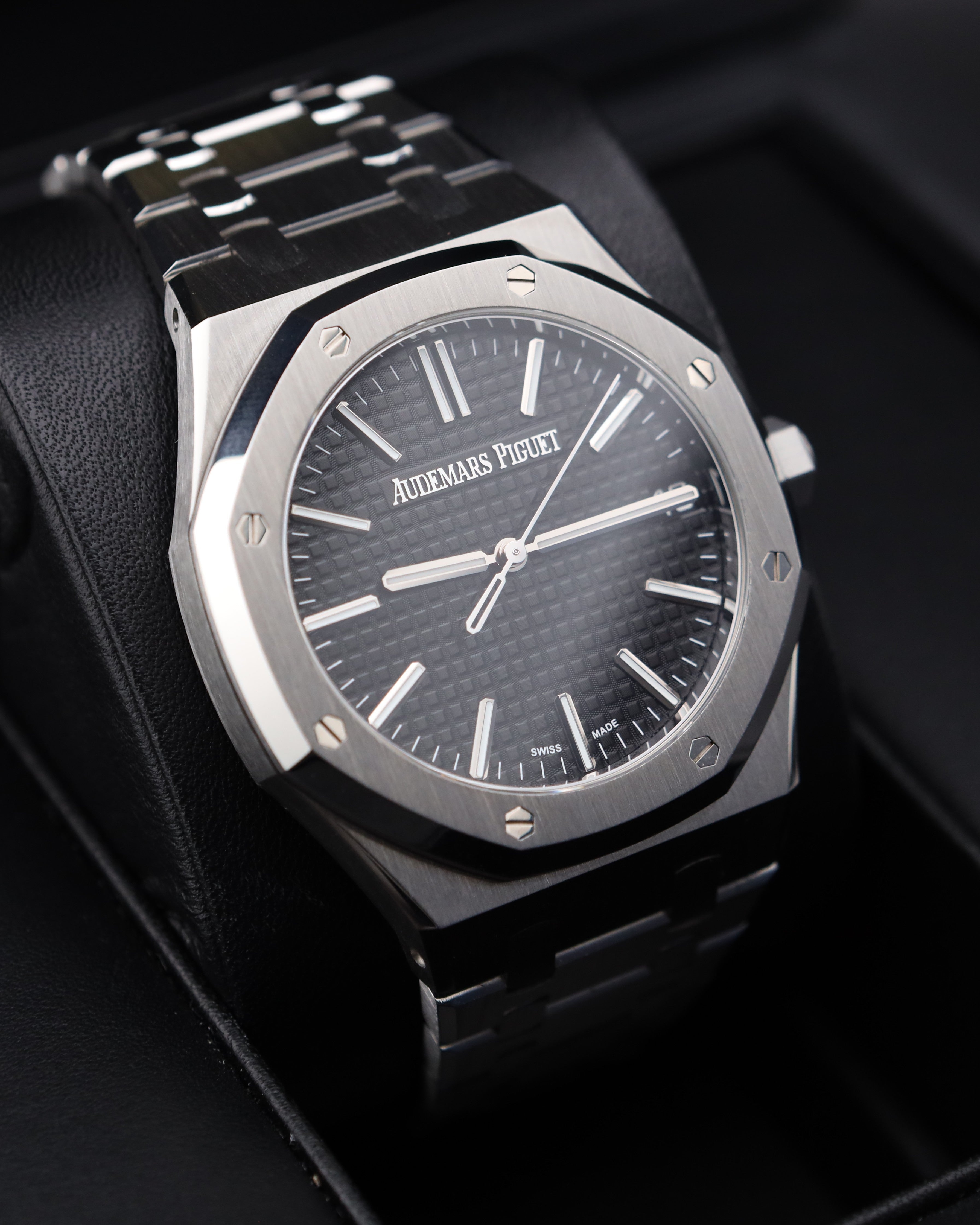 Audemars Piguet Royal Oak 50th Anniversary Black Dial 15510ST