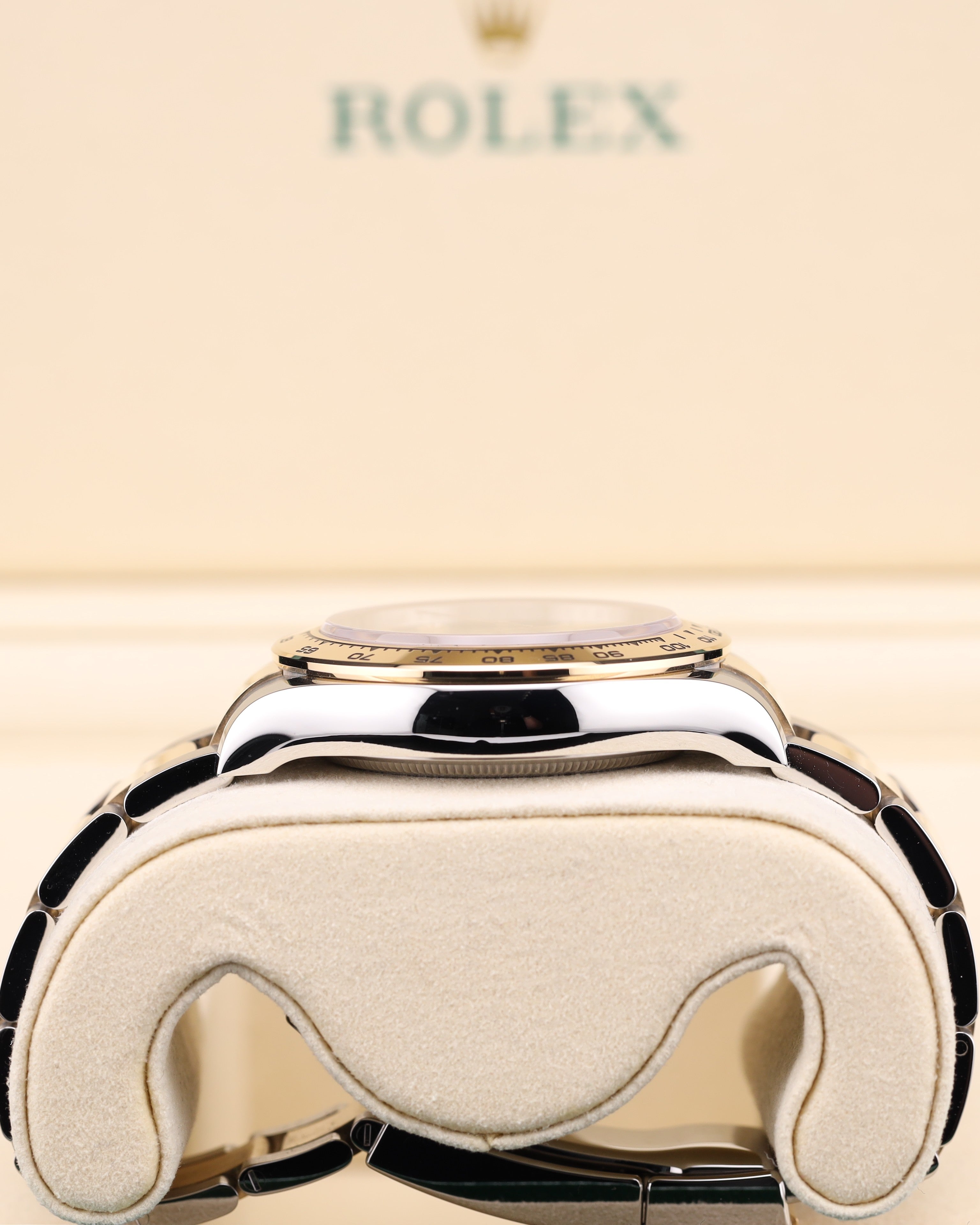 Rolex Daytona Black Diamond Dial Two Tone Oyster 126503