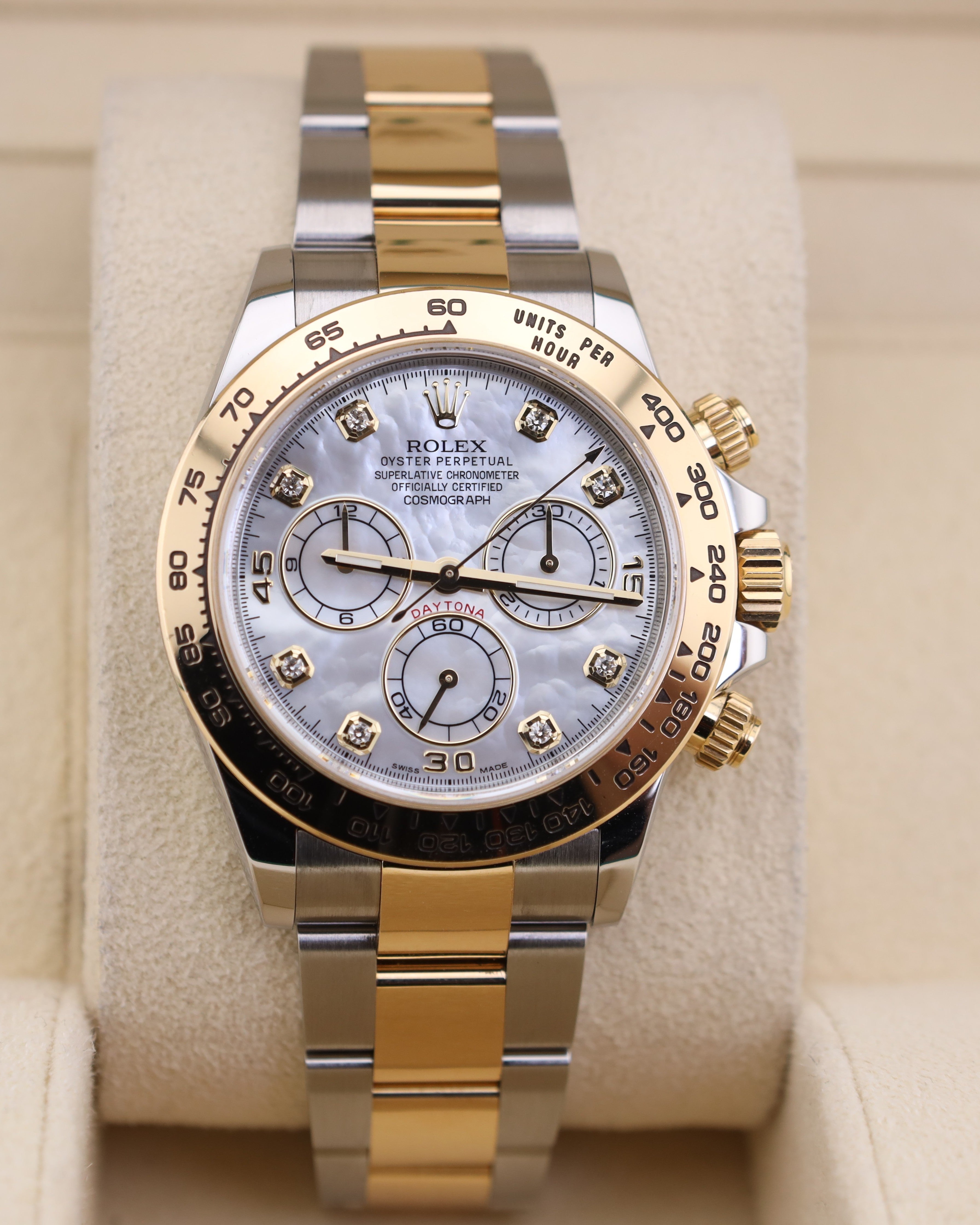 Rolex Daytona Mother of Pearl MOP Diamond Dial 116503 – MVP