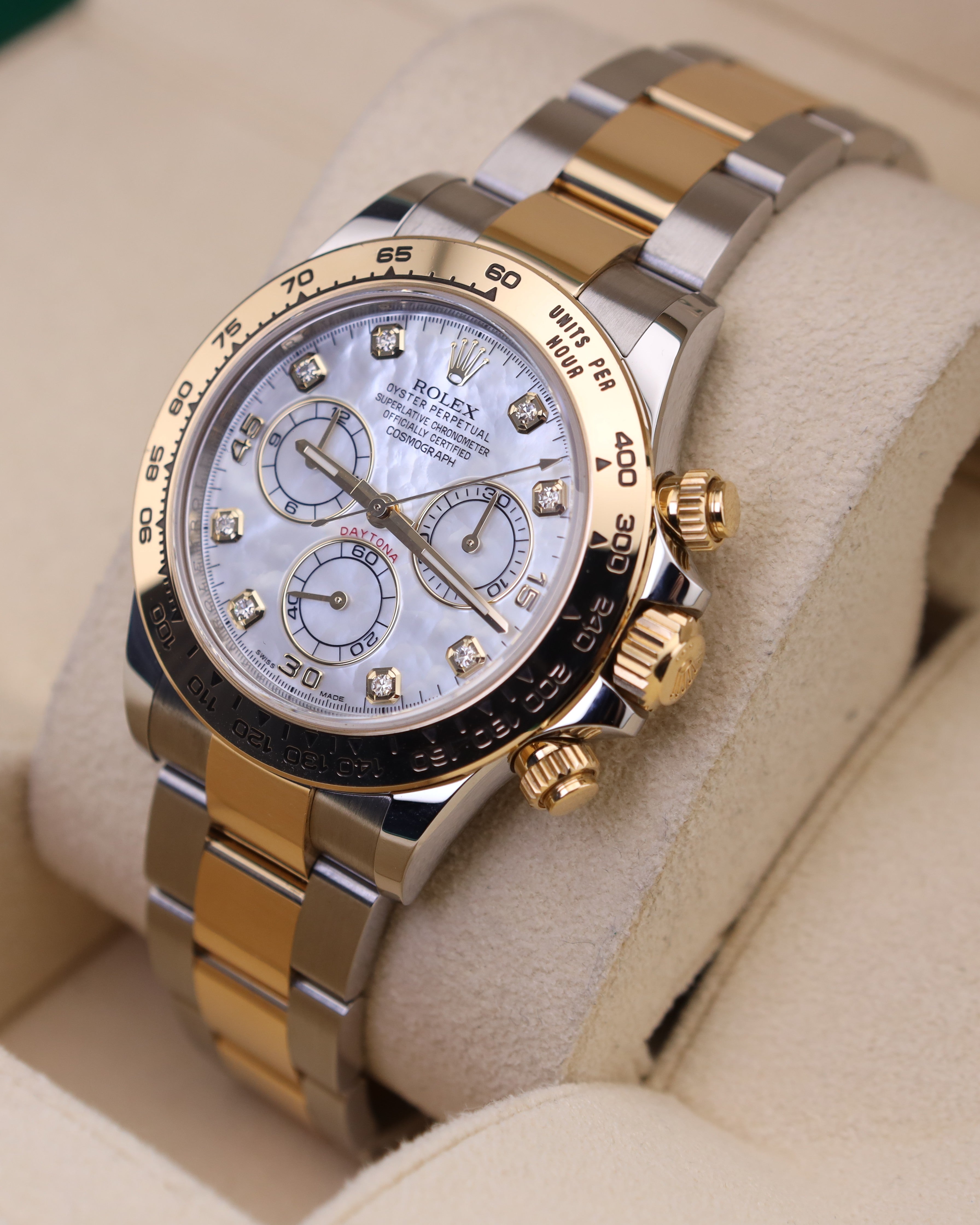 Rolex Daytona Mother of Pearl MOP Diamond Dial 116503 - 2021