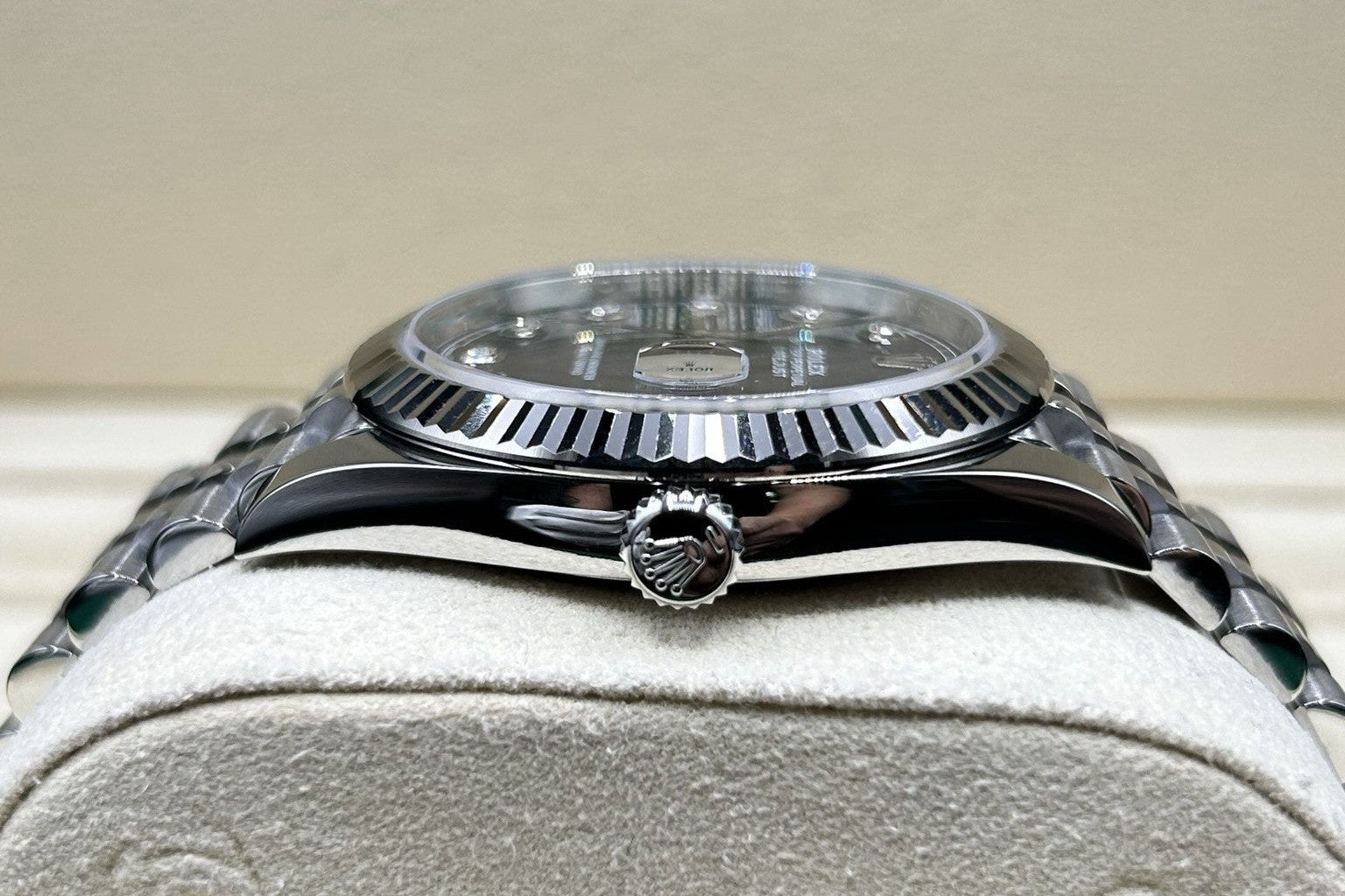 Rolex Datejust 41 Blue Diamond 126334 Jubilee – MVP Jewelers Miami