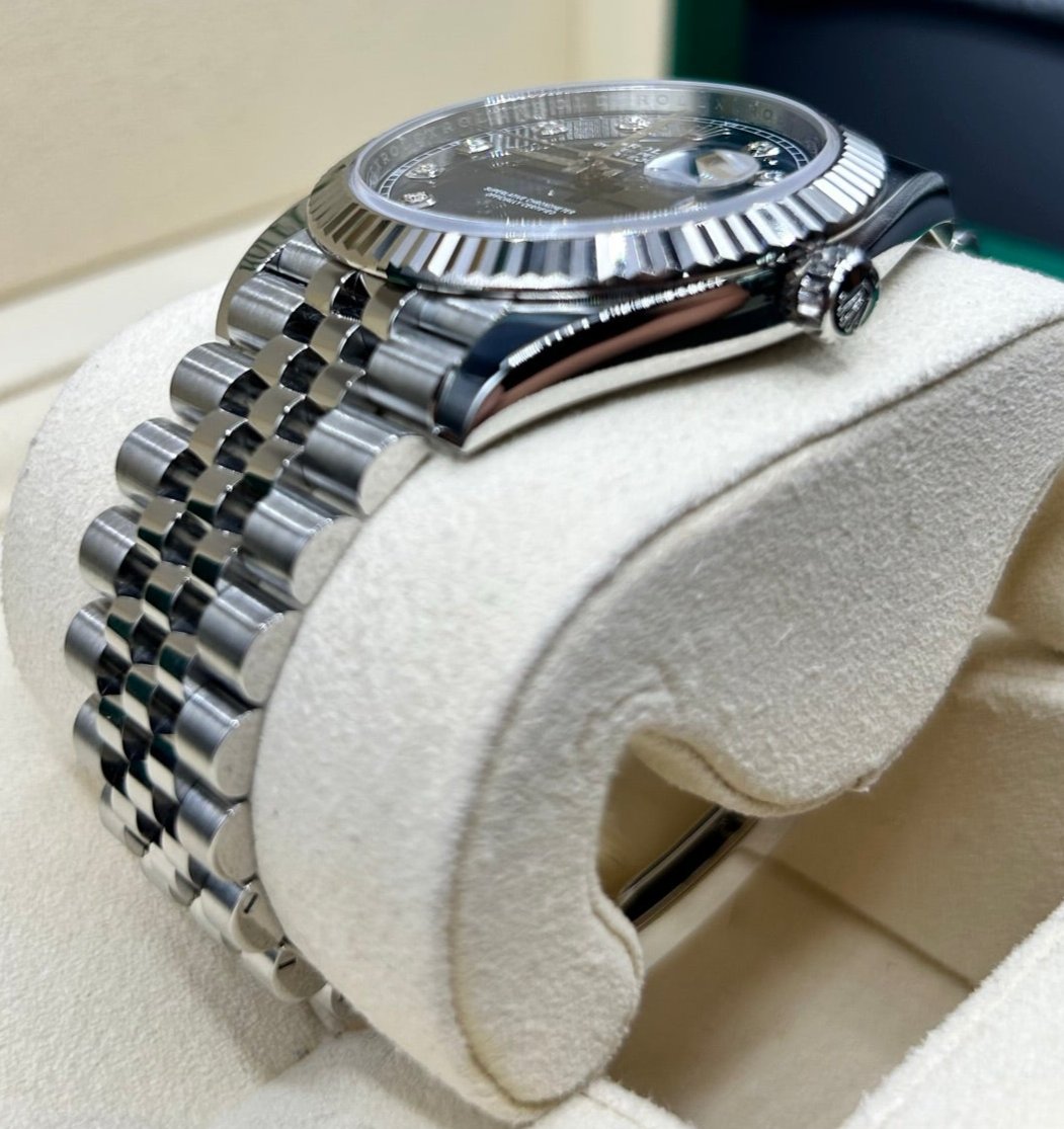 Rolex Datejust 41 Blue Diamond 126334 Jubilee 