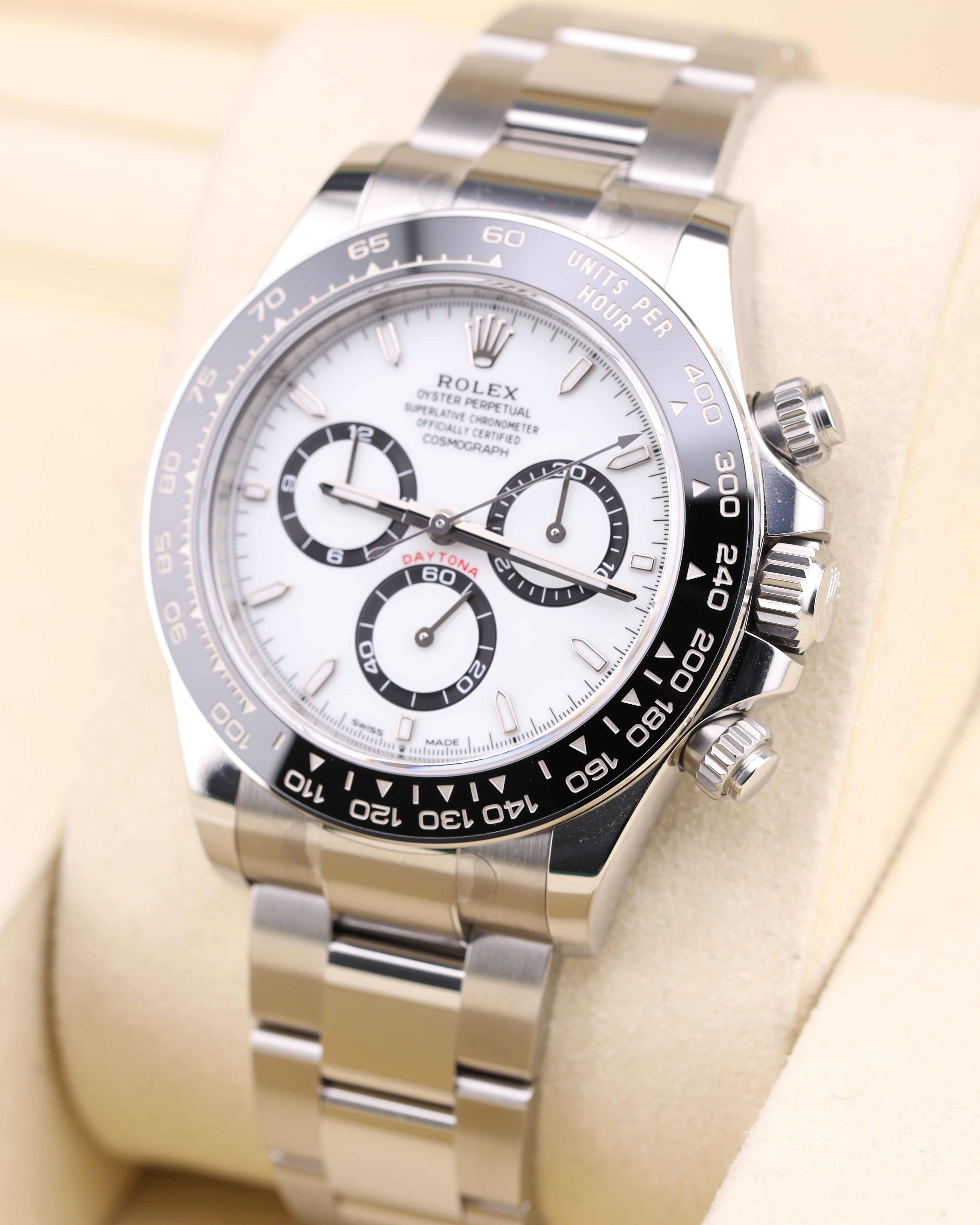 Rolex Daytona Panda White Dial 126500LN