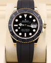 Rolex Yacht-Master 42 Yellow Gold Black Dial Oysterflex 226658