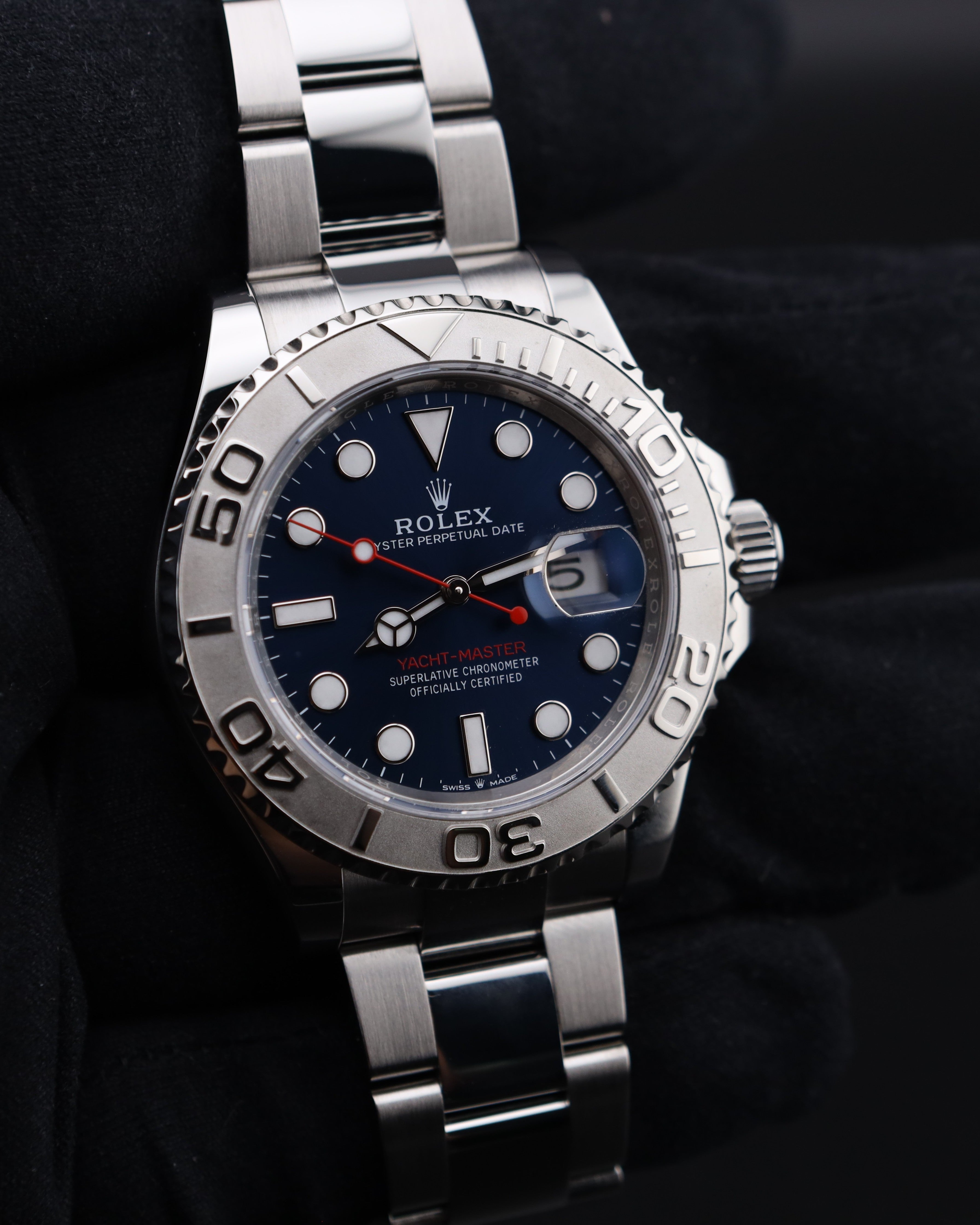 Rolex Yacht-Master 40 Blue Dial Steel 126622 – MVP Jewelers Miami