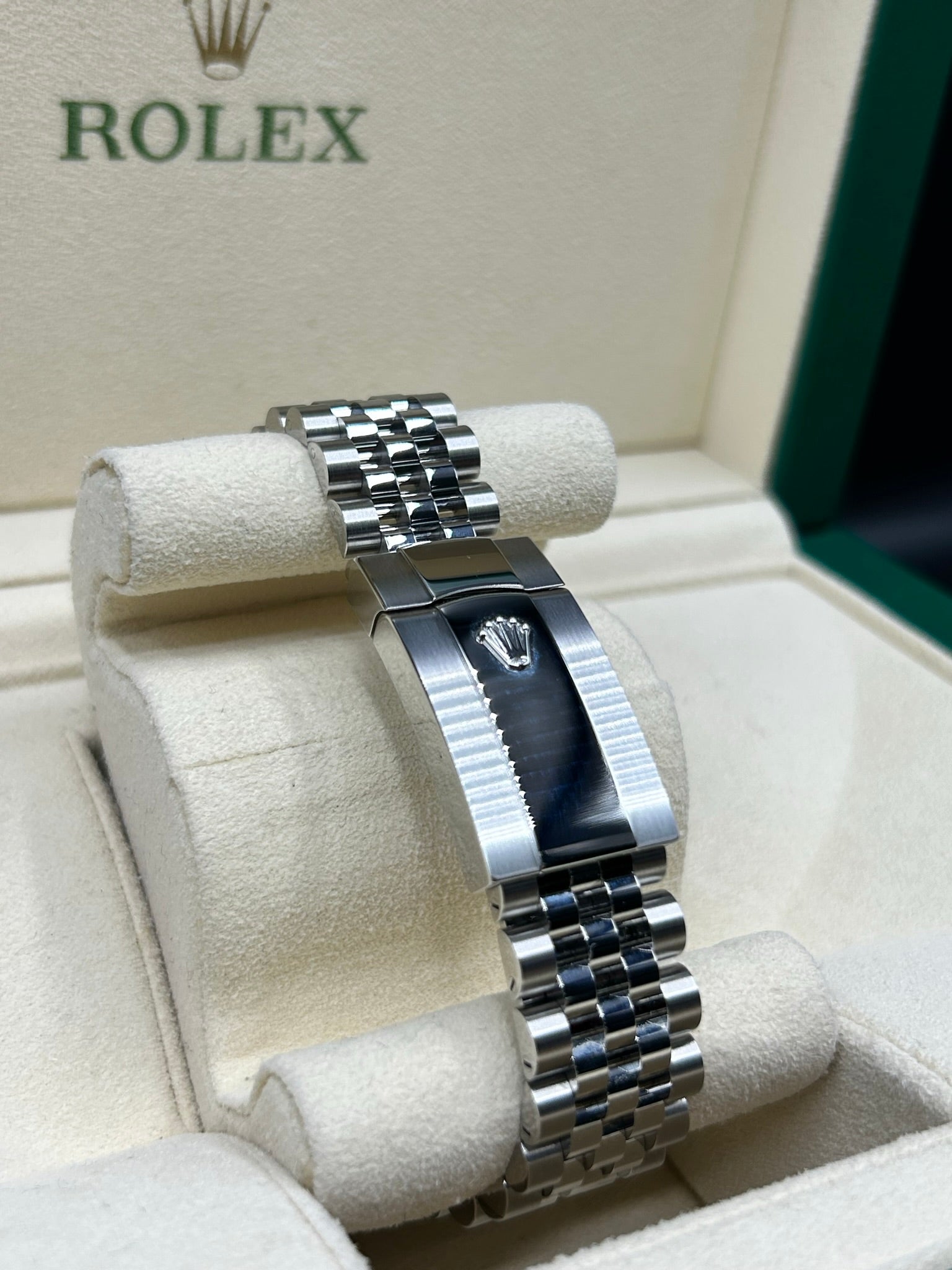 Rolex Datejust 41 Slate Rhodium Diamond Dial 126334