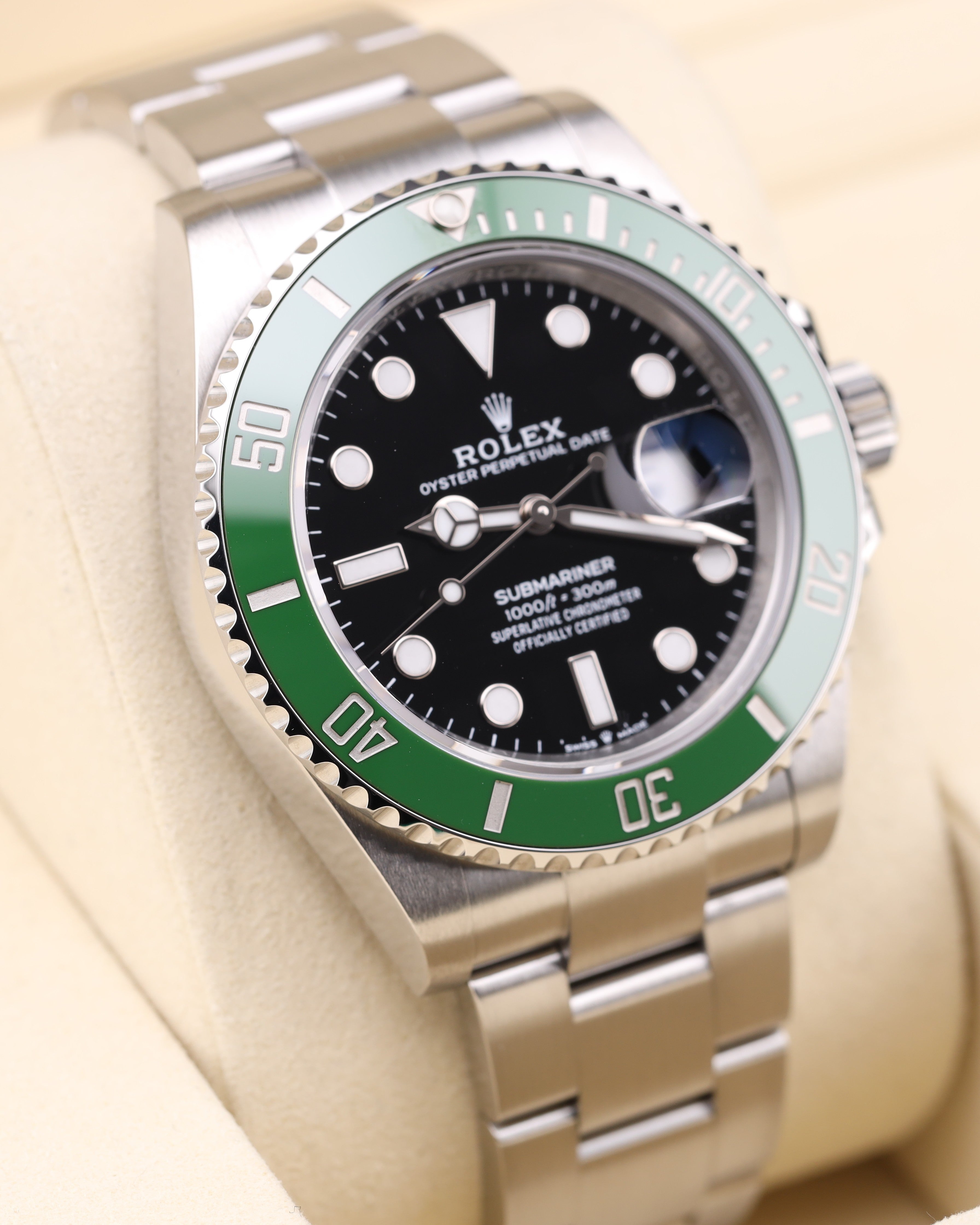 Rolex Submariner Date Starbucks Green Bezel 126610LV 2024 Full Set