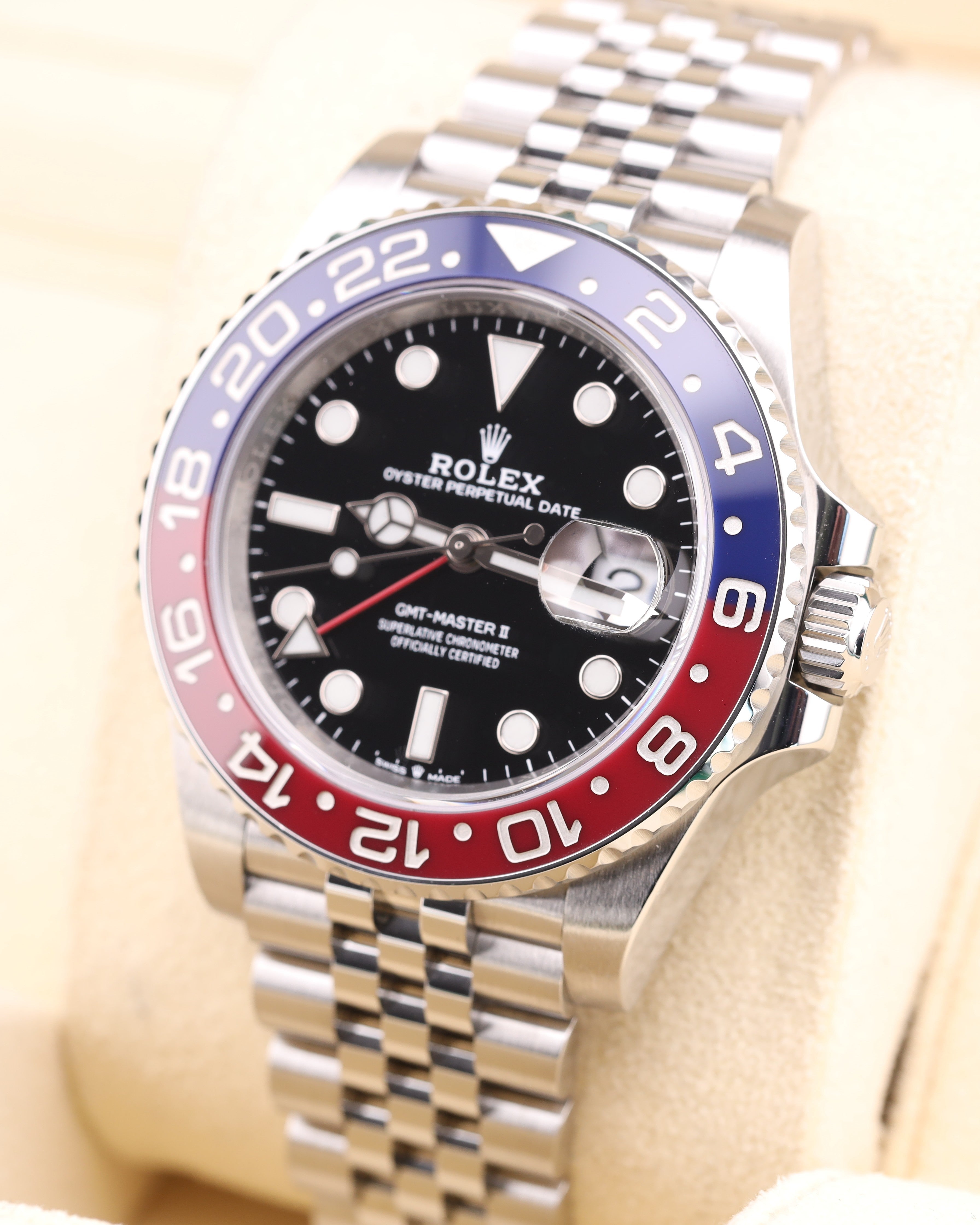 Rolex GMT-Master II Pepsi Jubilee 126710BLRO 2021 Full Set