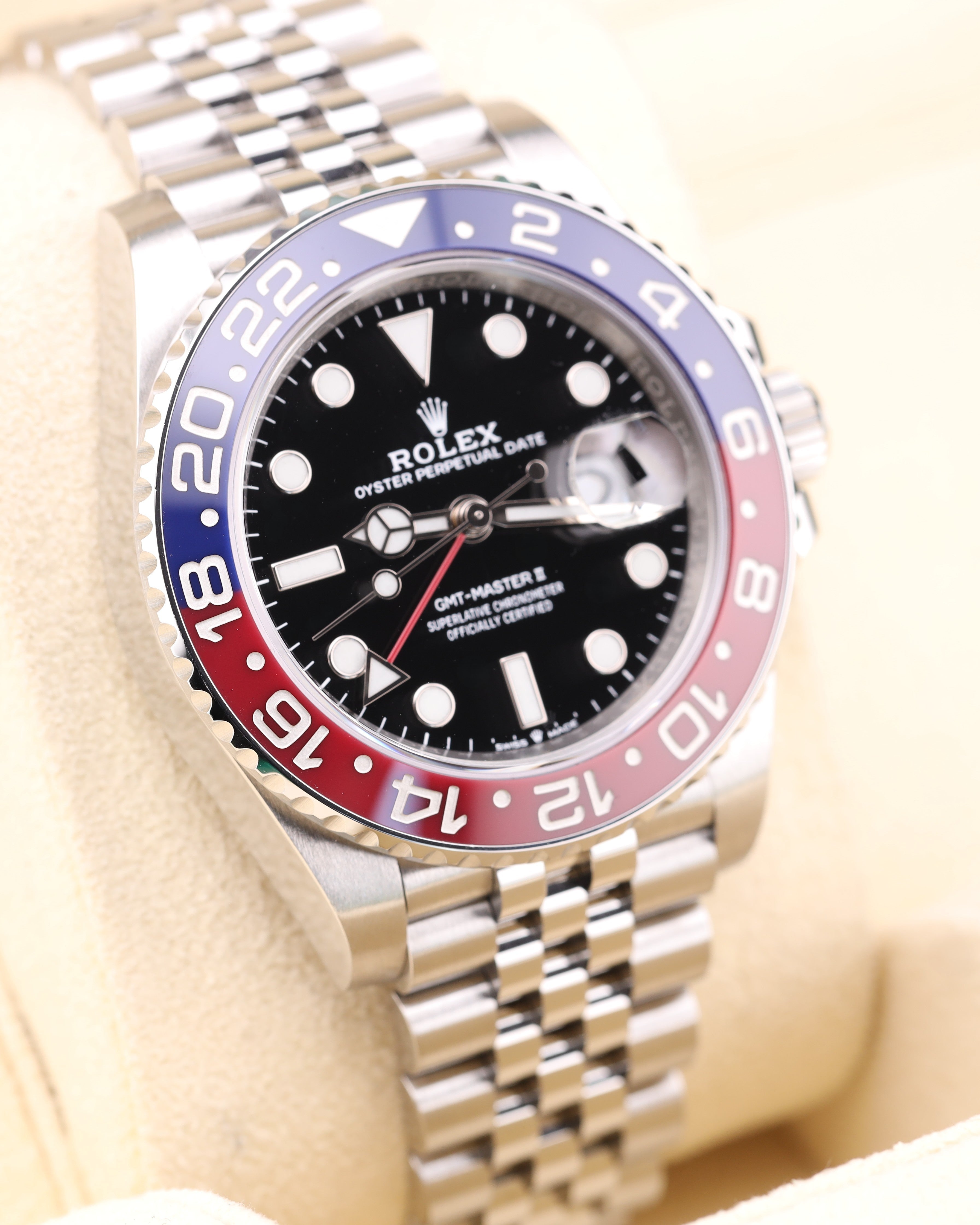 Rolex GMT-Master II Pepsi Jubilee 126710BLRO 2021 Full Set