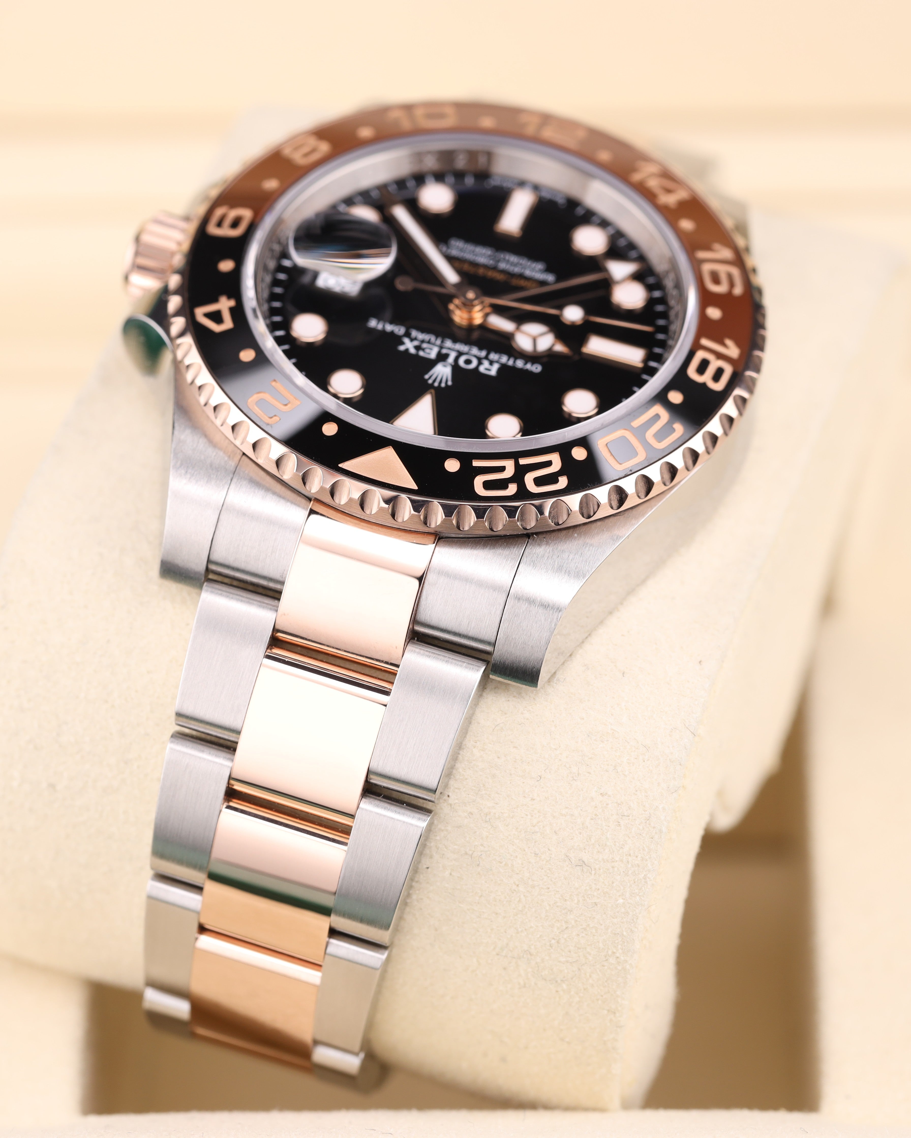 Rolex GMT-Master II Rootbeer Two Tone Rose Gold 126711CHNR - 2024