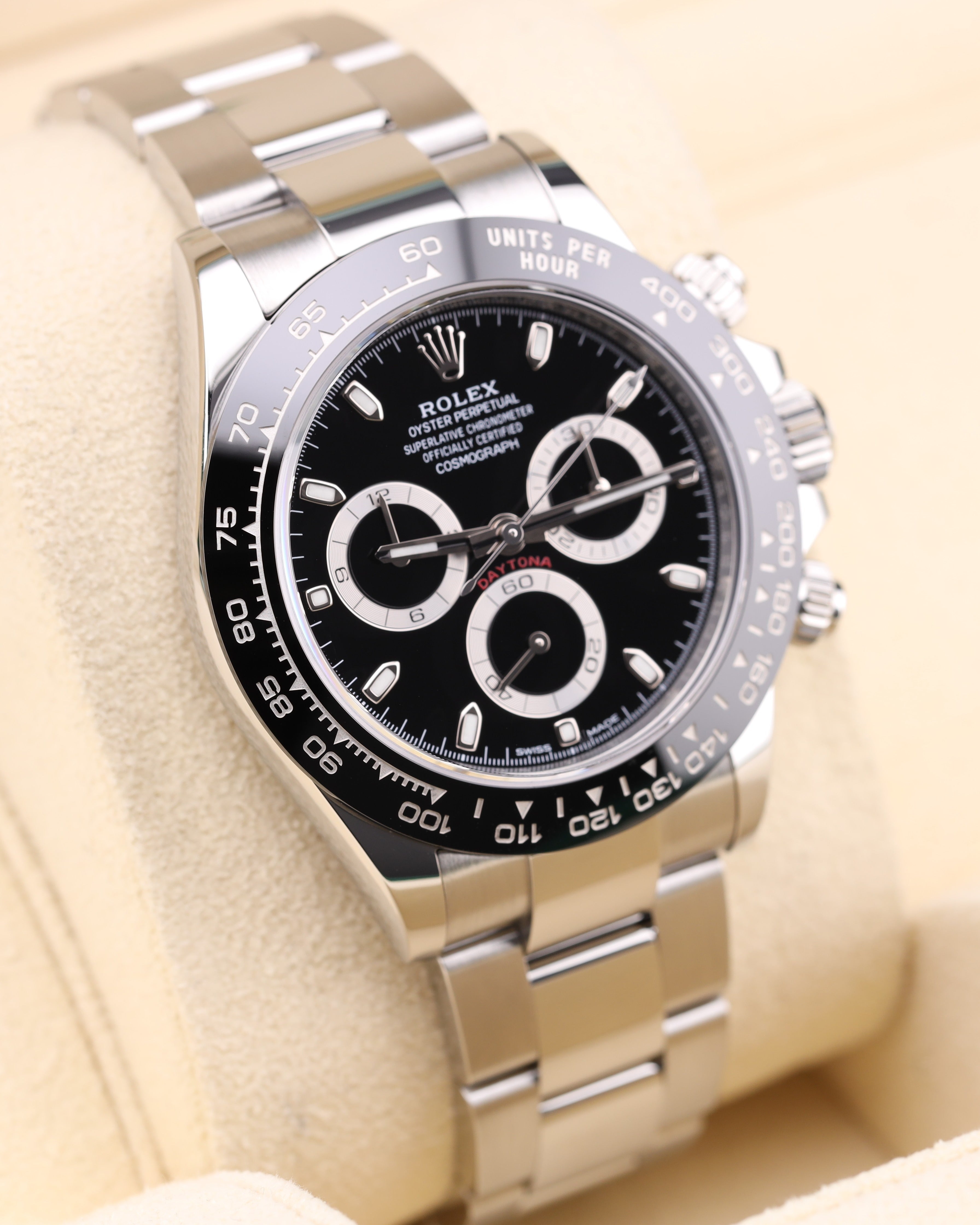 Rolex Daytona Black Dial Black Bezel Oyster 116500LN 2023 Full Set