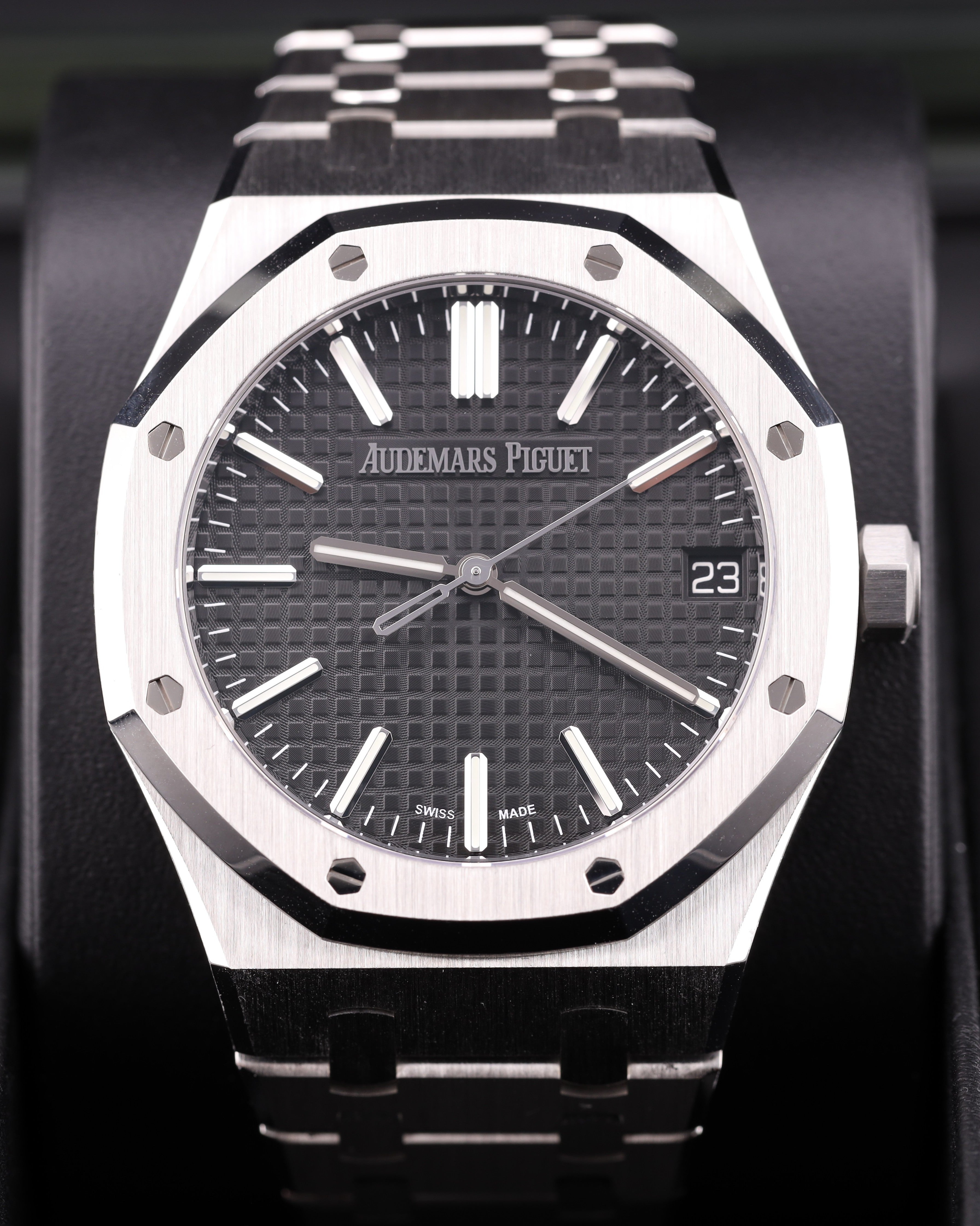Audemars Piguet Royal Oak Black Dial Stainless Steel 15510ST.OO.1320ST.07