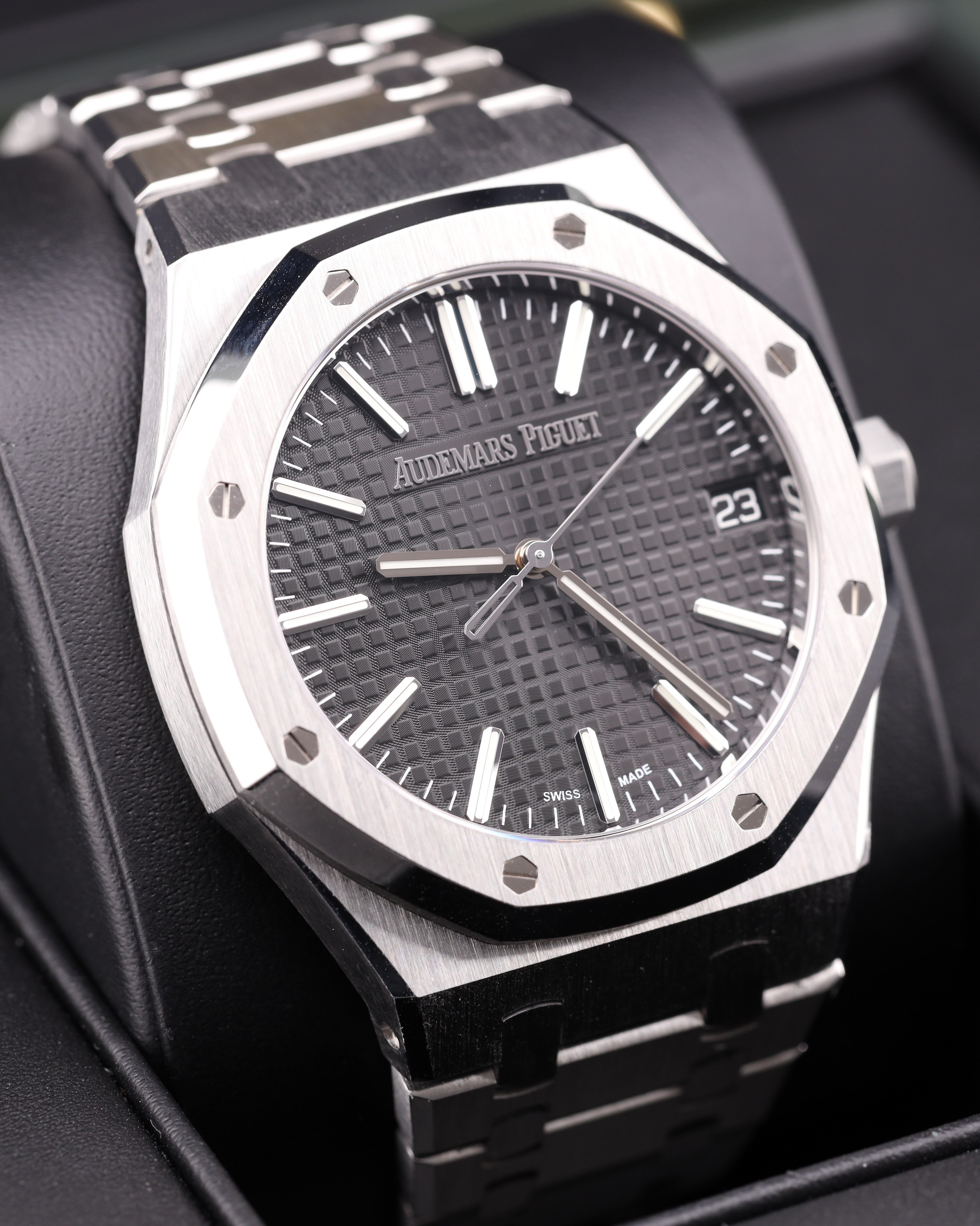 Audemars Piguet Royal Oak Black Dial Stainless Steel 15510ST.OO.1320ST.07
