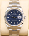 Rolex Datejust 36 Blue Motif Dial Oyster 126234
