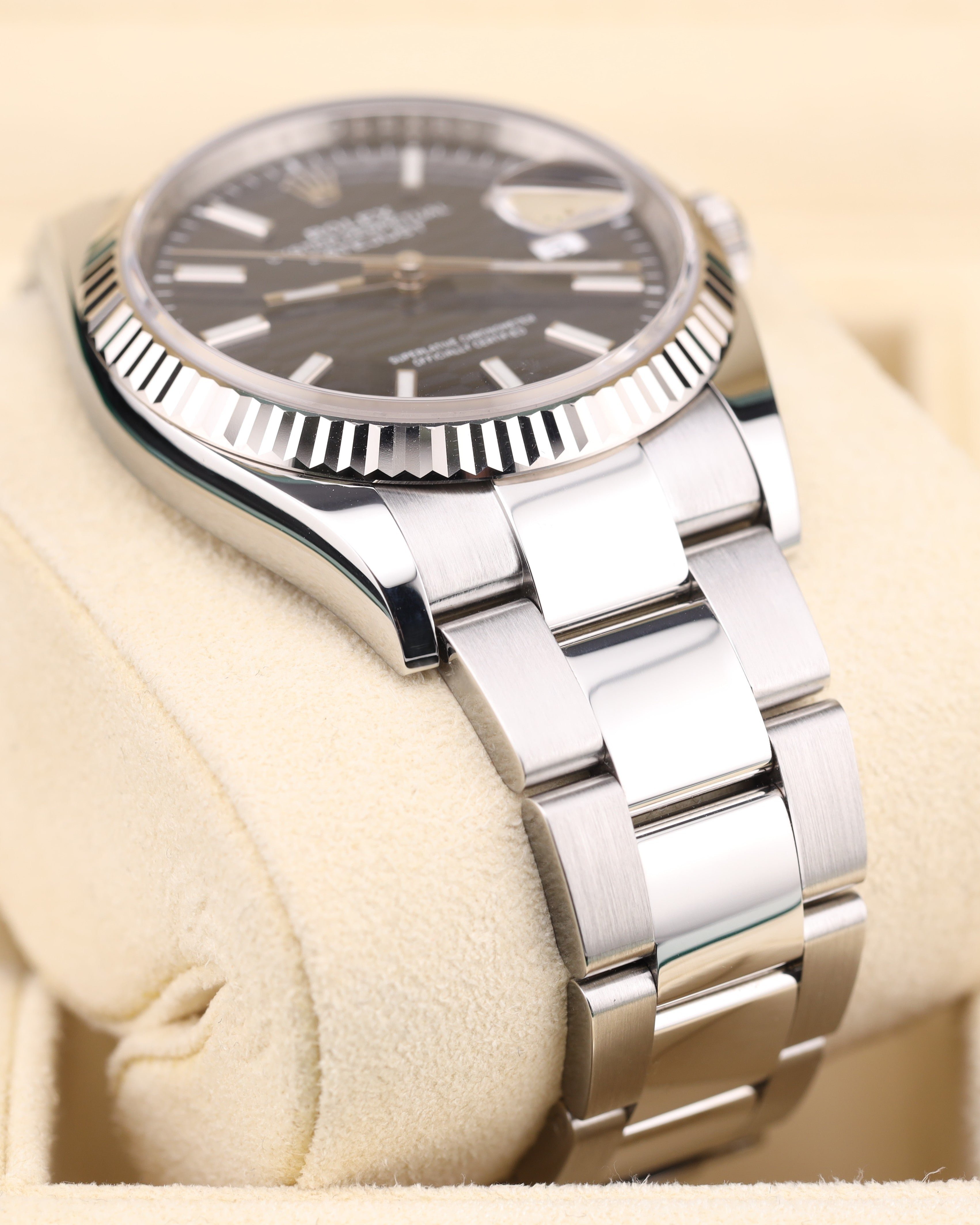 Rolex Datejust 36 Blue Motif Dial Oyster 126234