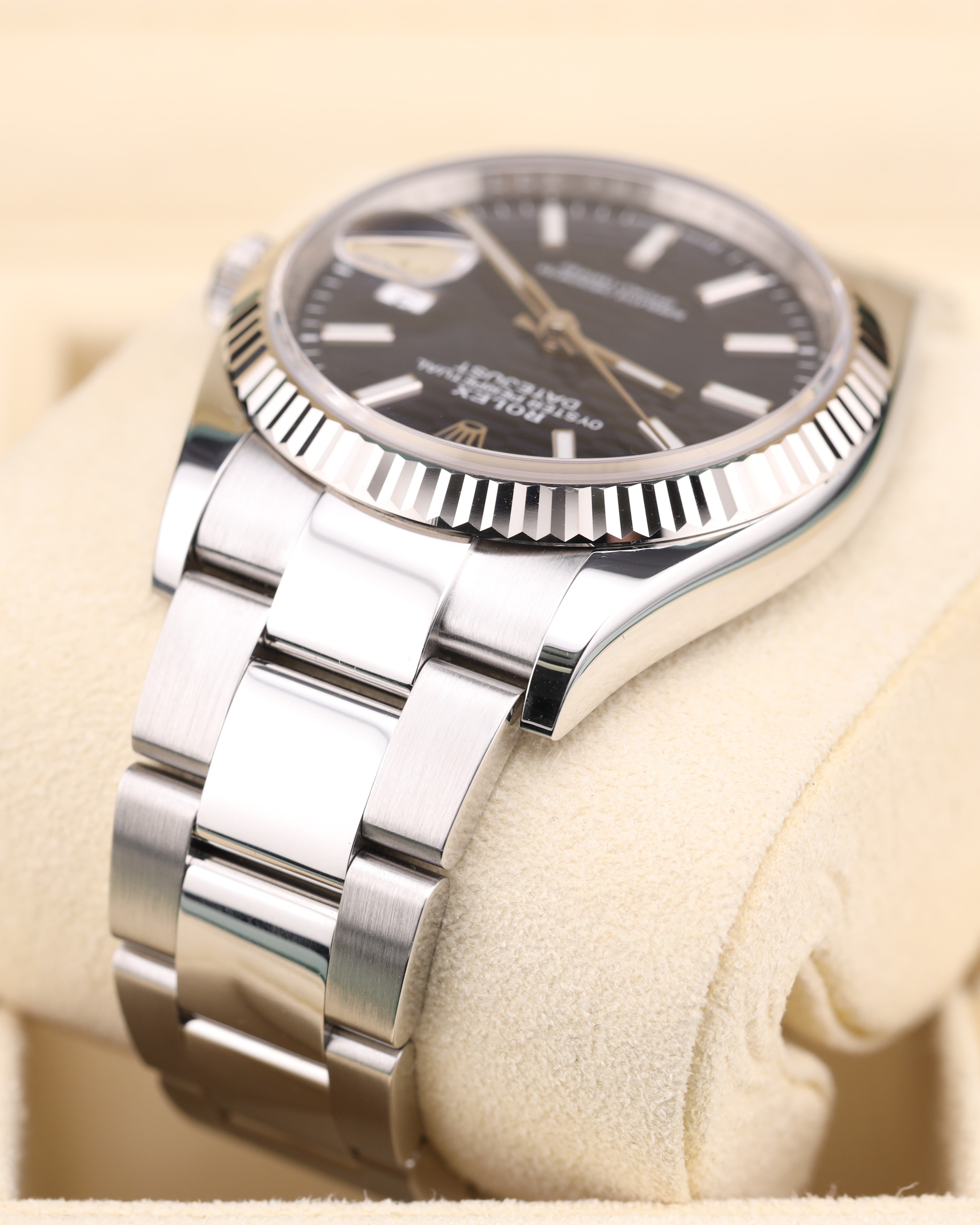 Rolex Datejust 36 Blue Motif Dial Oyster 126234