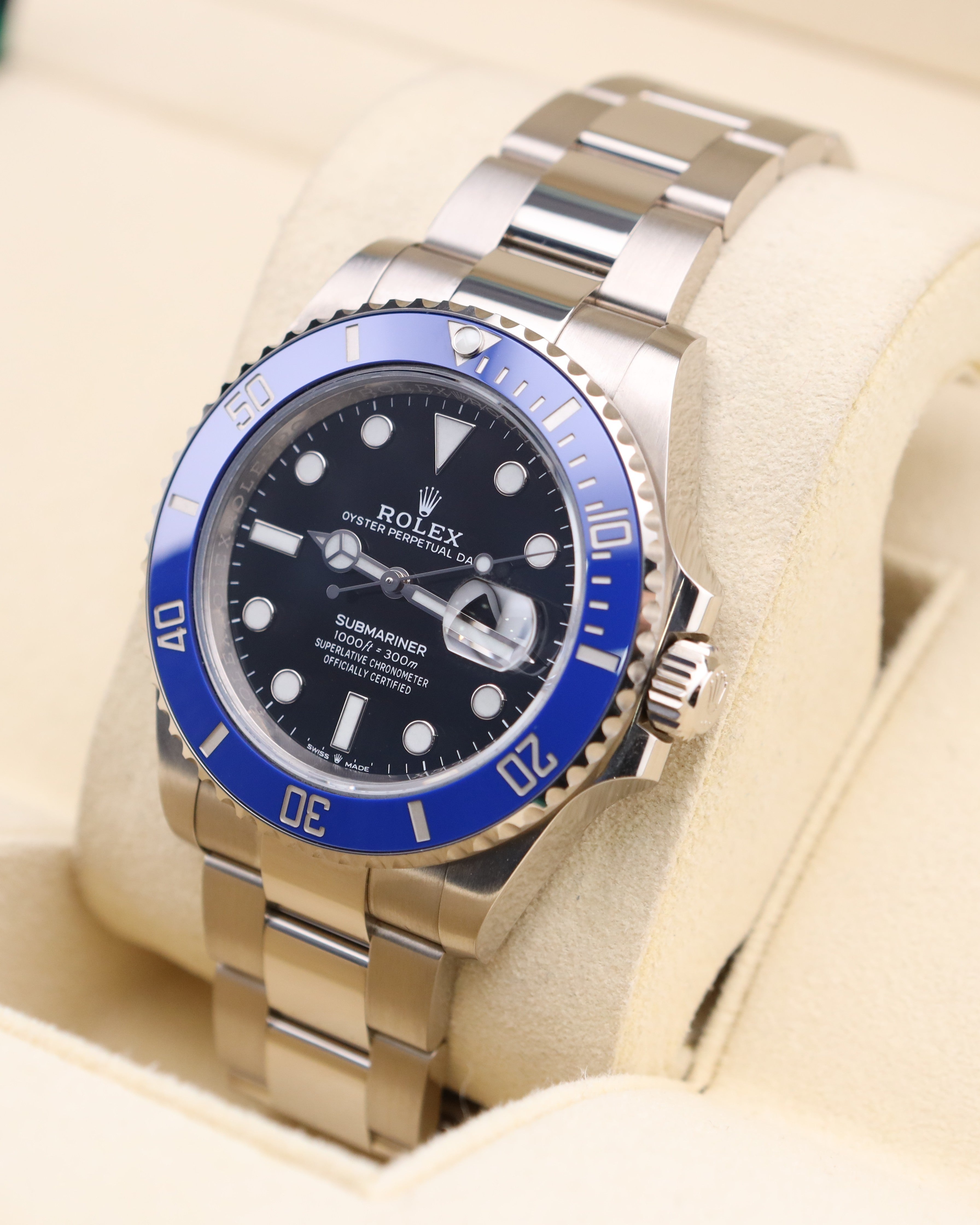 Rolex Submariner Date Cookie Monster White Gold 126619LB