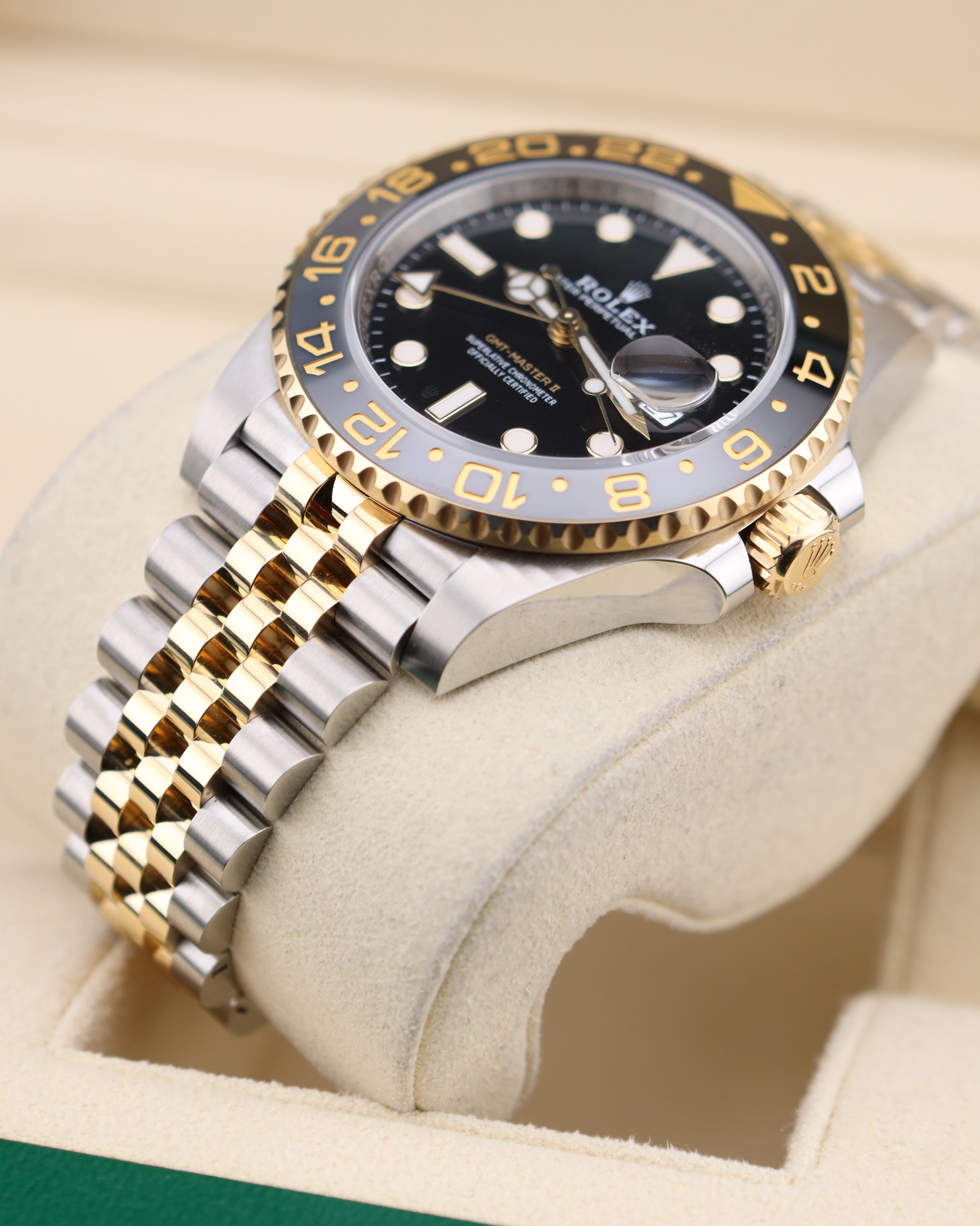 Rolex GMT-Master II Zombie/Bumblebee on Jubilee 126713GRNR