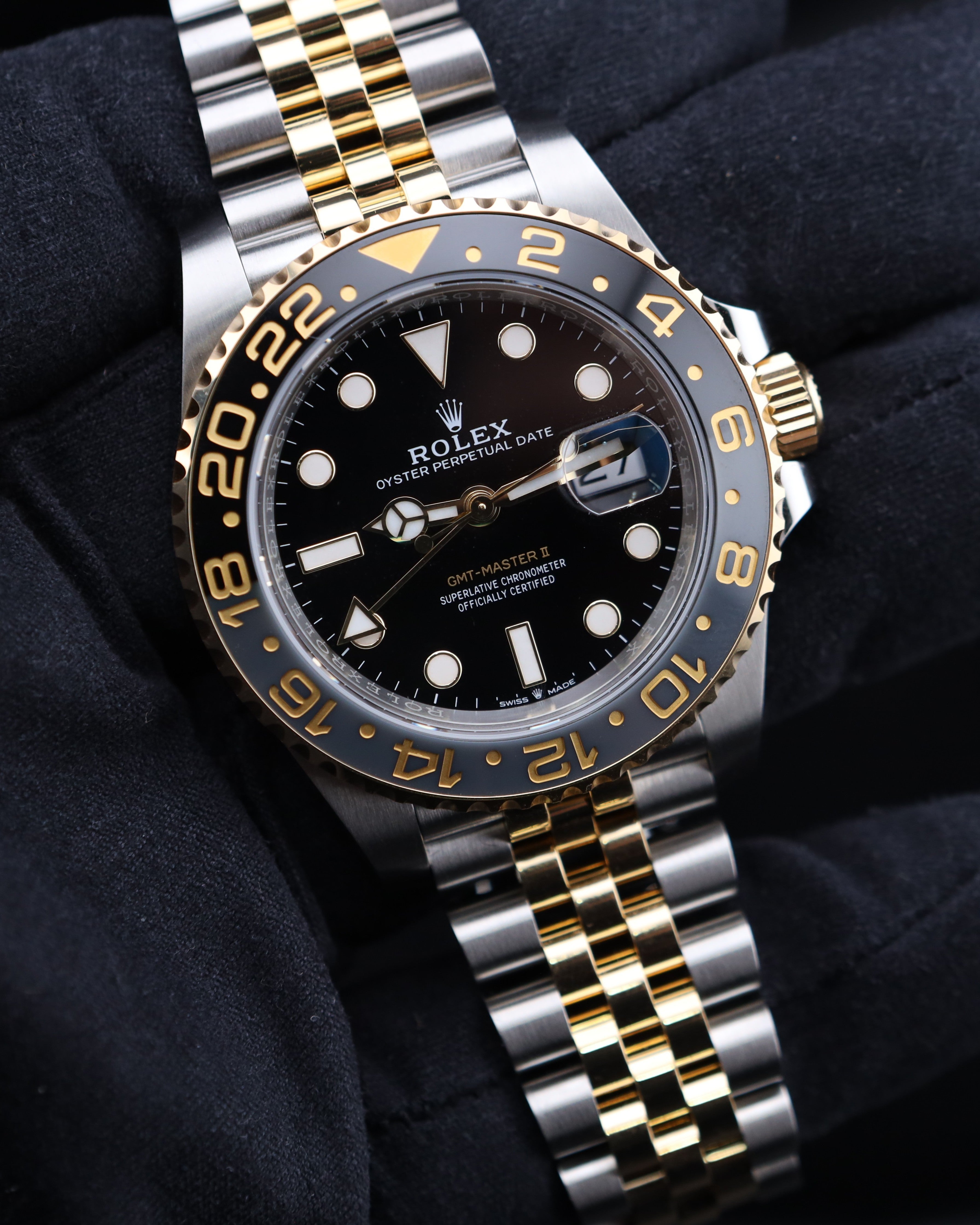 Rolex GMT-Master II Zombie/Bumblebee on Jubilee 126713GRNR - 2025