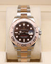 Rolex Yacht-Master 40 Chocolate Dial Rose Gold Two Tone 126621