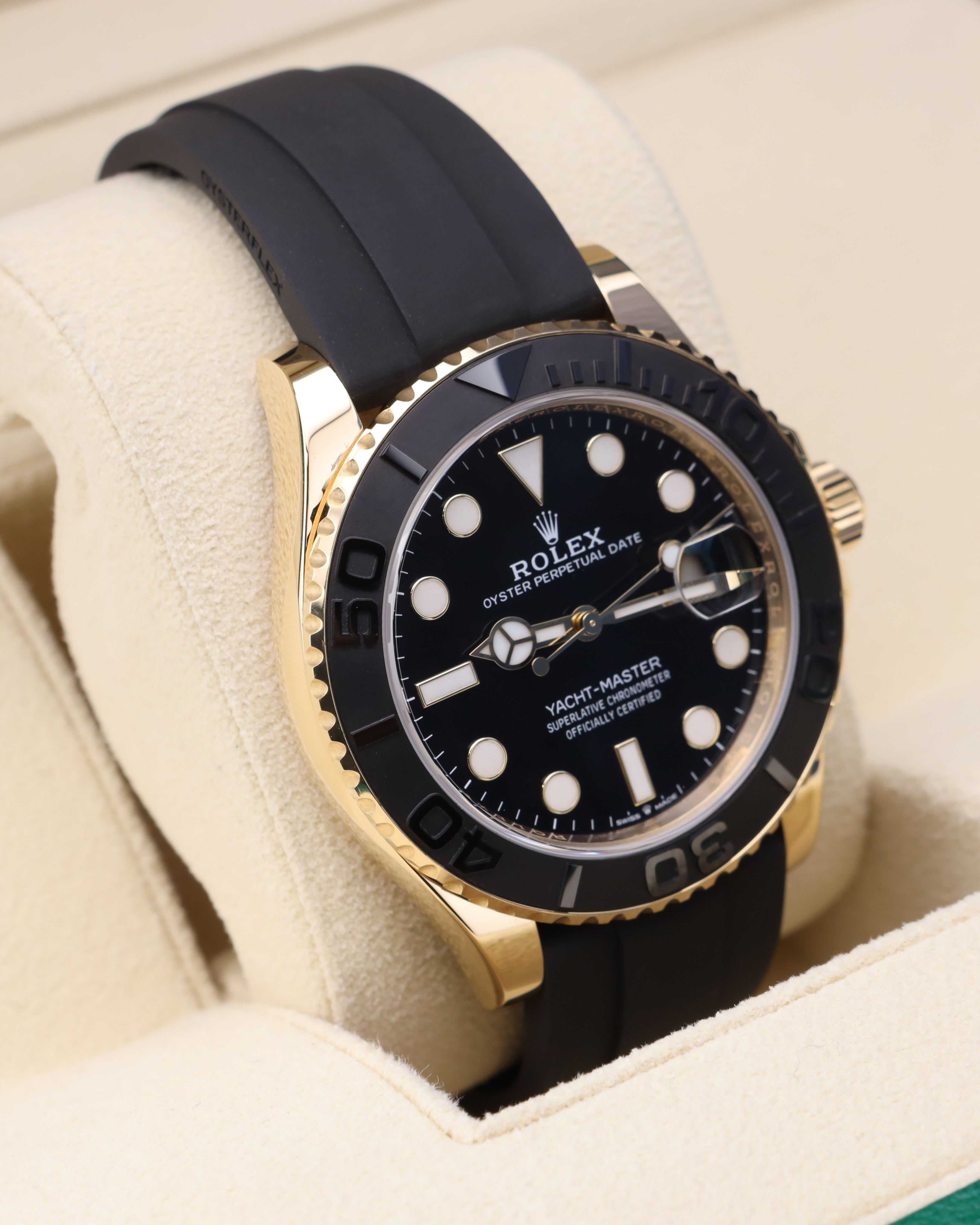 Rolex Yacht-Master 42 18k Yellow Gold on Oysterflex 226658 - 2023