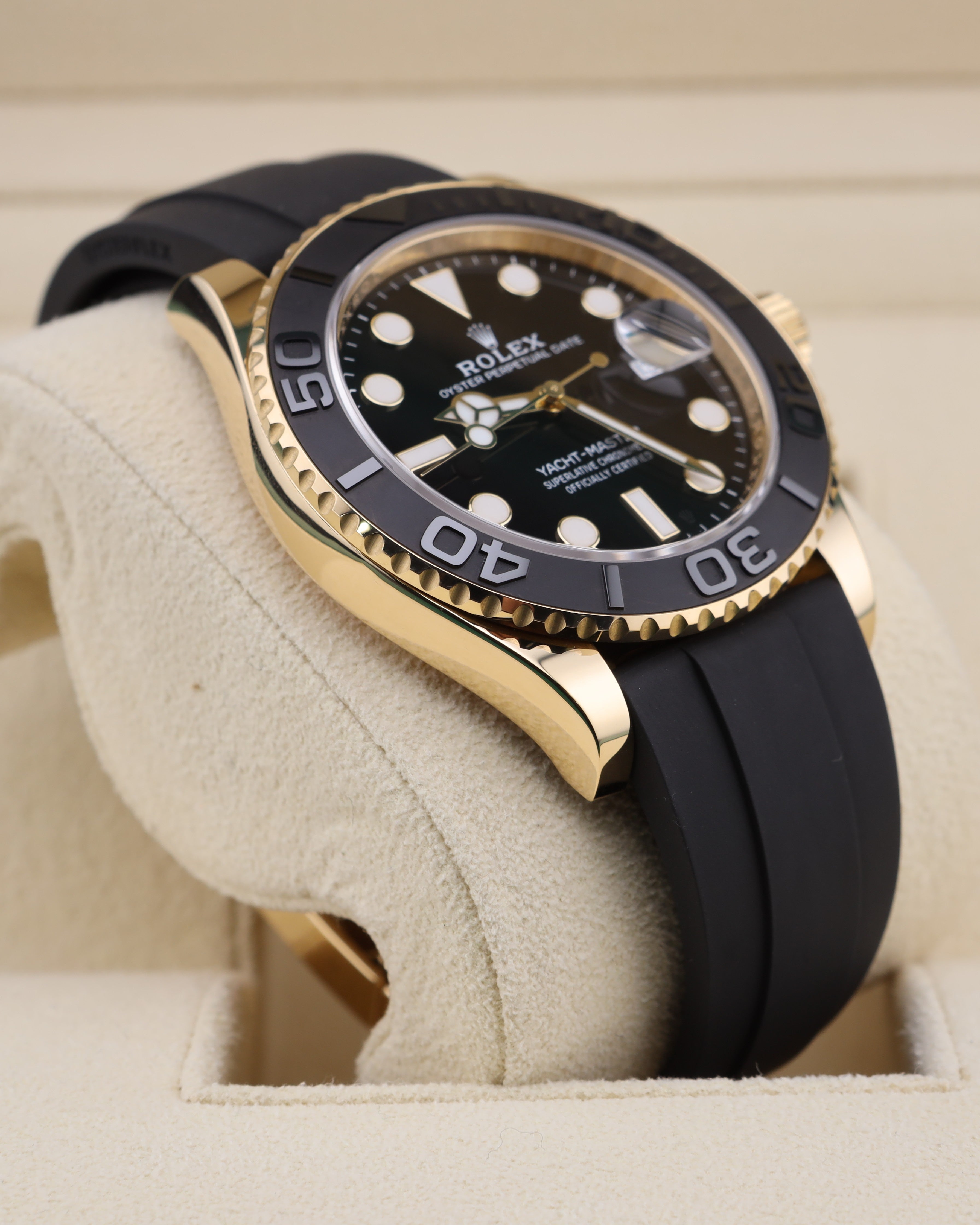 Rolex Yacht-Master 42 18k Yellow Gold on Oysterflex 226658 - 2023