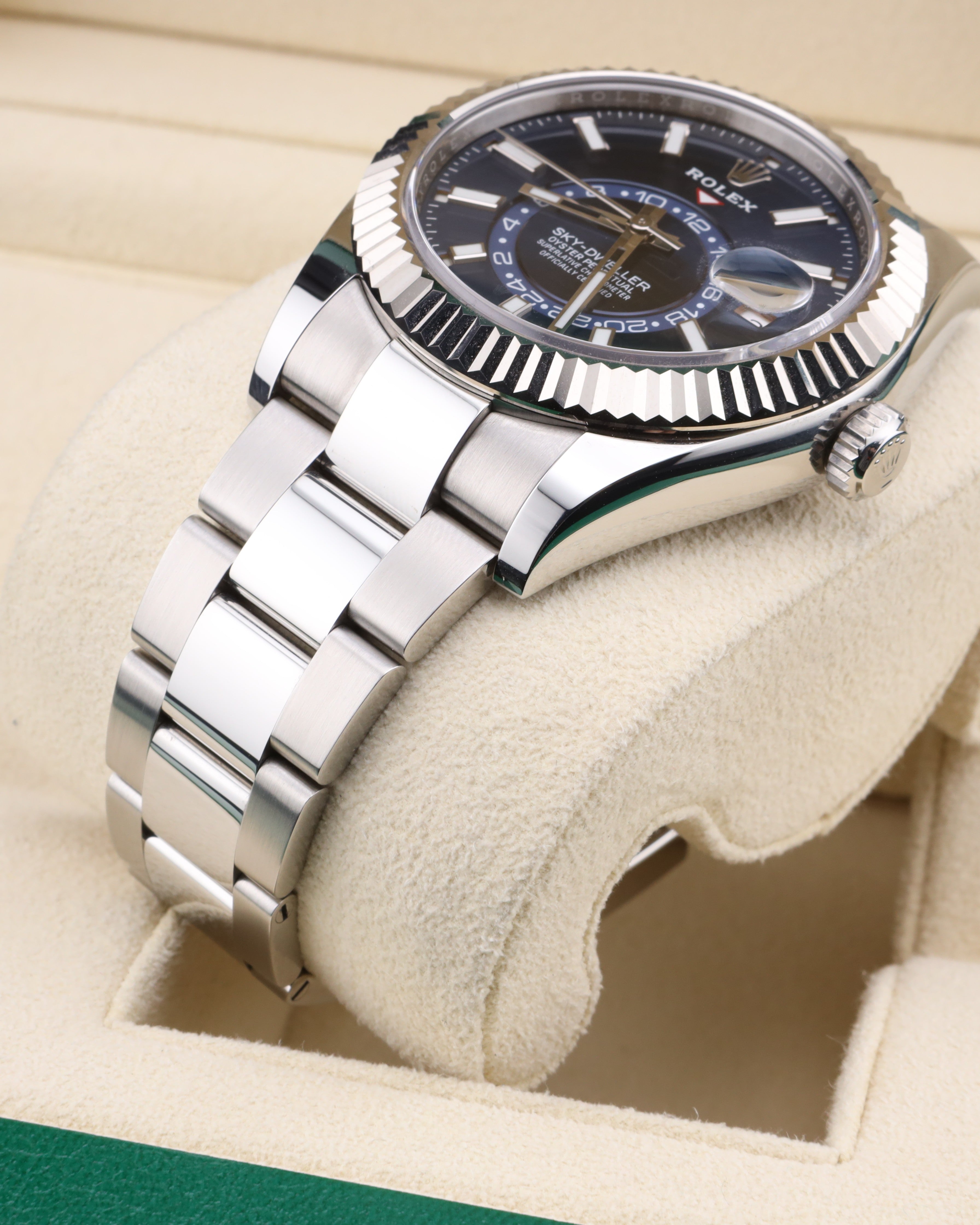 Rolex Sky-Dweller Blue Dial on Oyster 326934