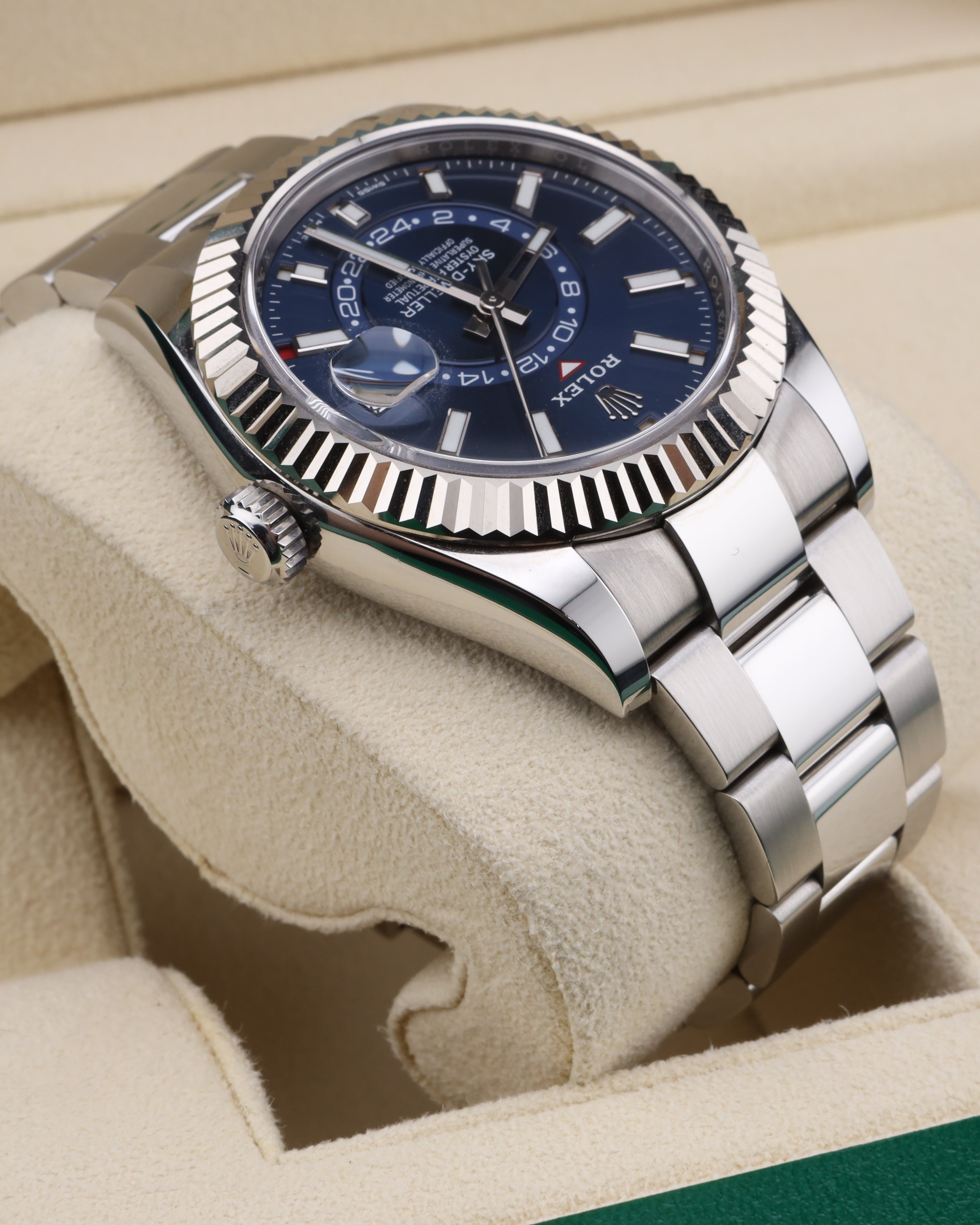 Rolex Sky-Dweller Blue Dial on Oyster 326934