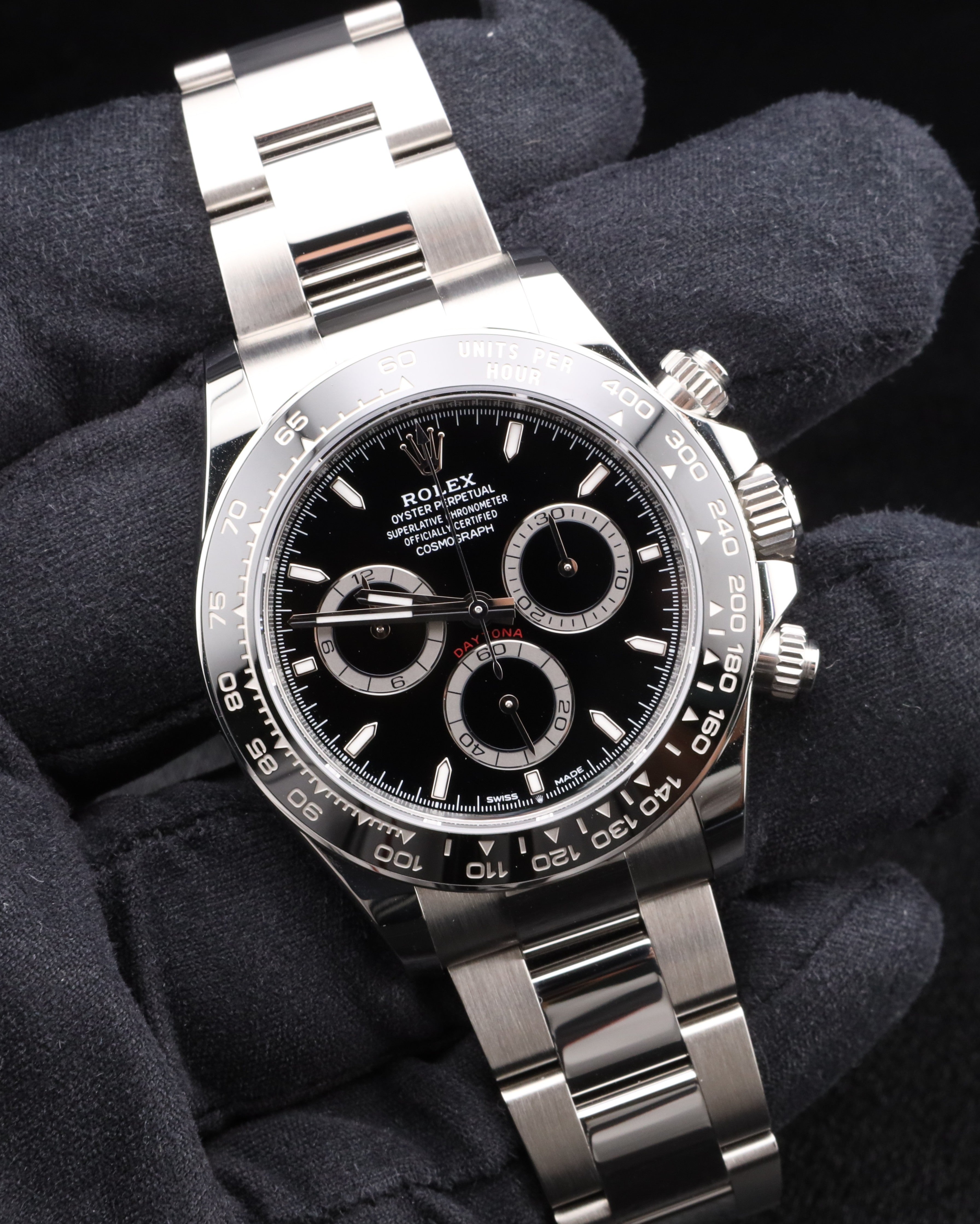 Rolex Daytona Black Dial on Oyster 126500LN – MVP Jewelers Miami