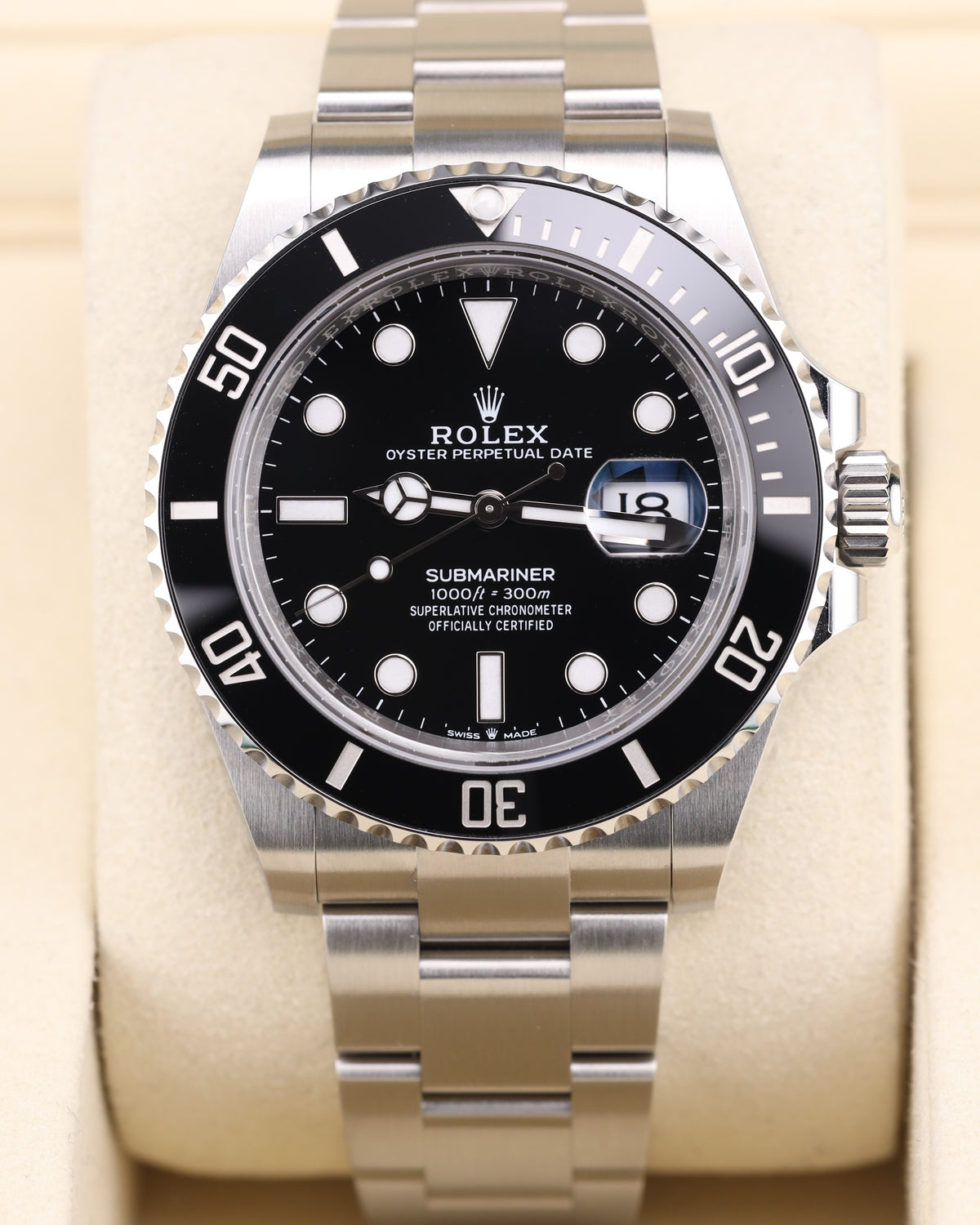 Rolex Submariner Date 41 Black Dial on Oyster 126610LN - 2025
