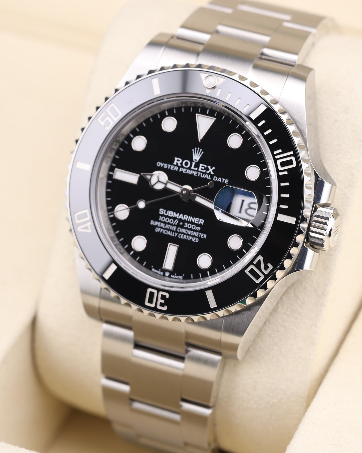 Rolex Submariner Date 41 Black Dial on Oyster 126610LN - 2025