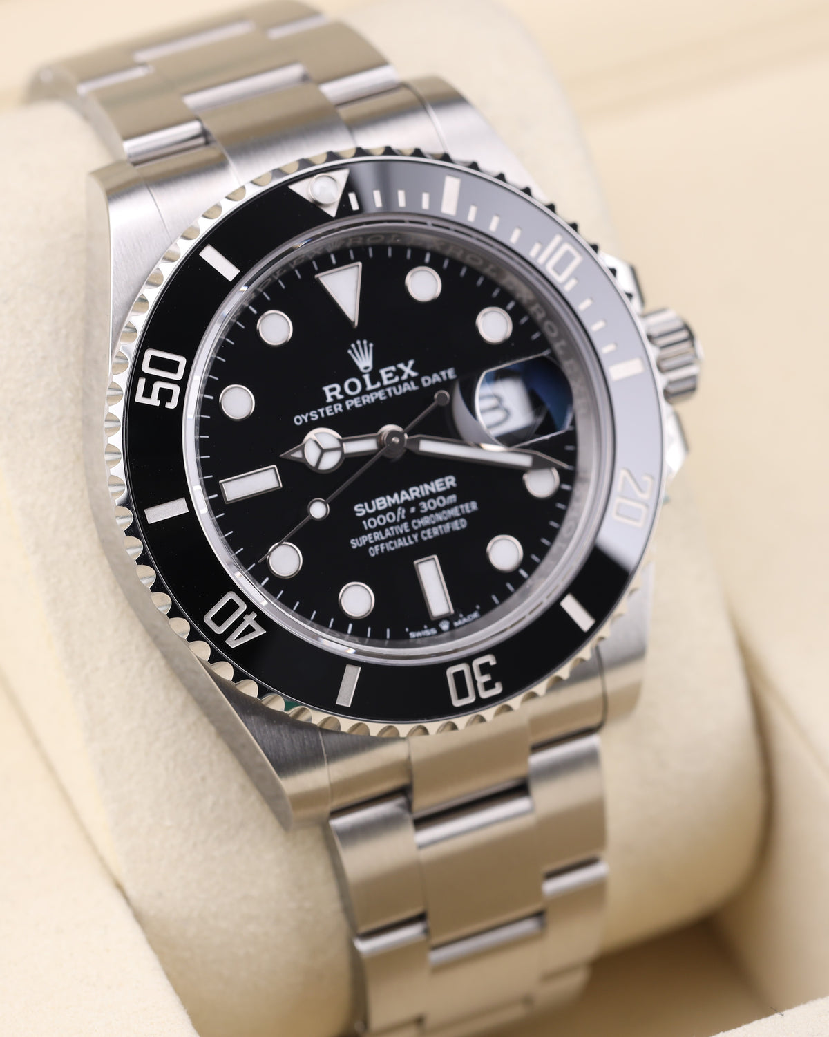 Rolex Submariner Date 41 Black Dial on Oyster 126610LN - 2025
