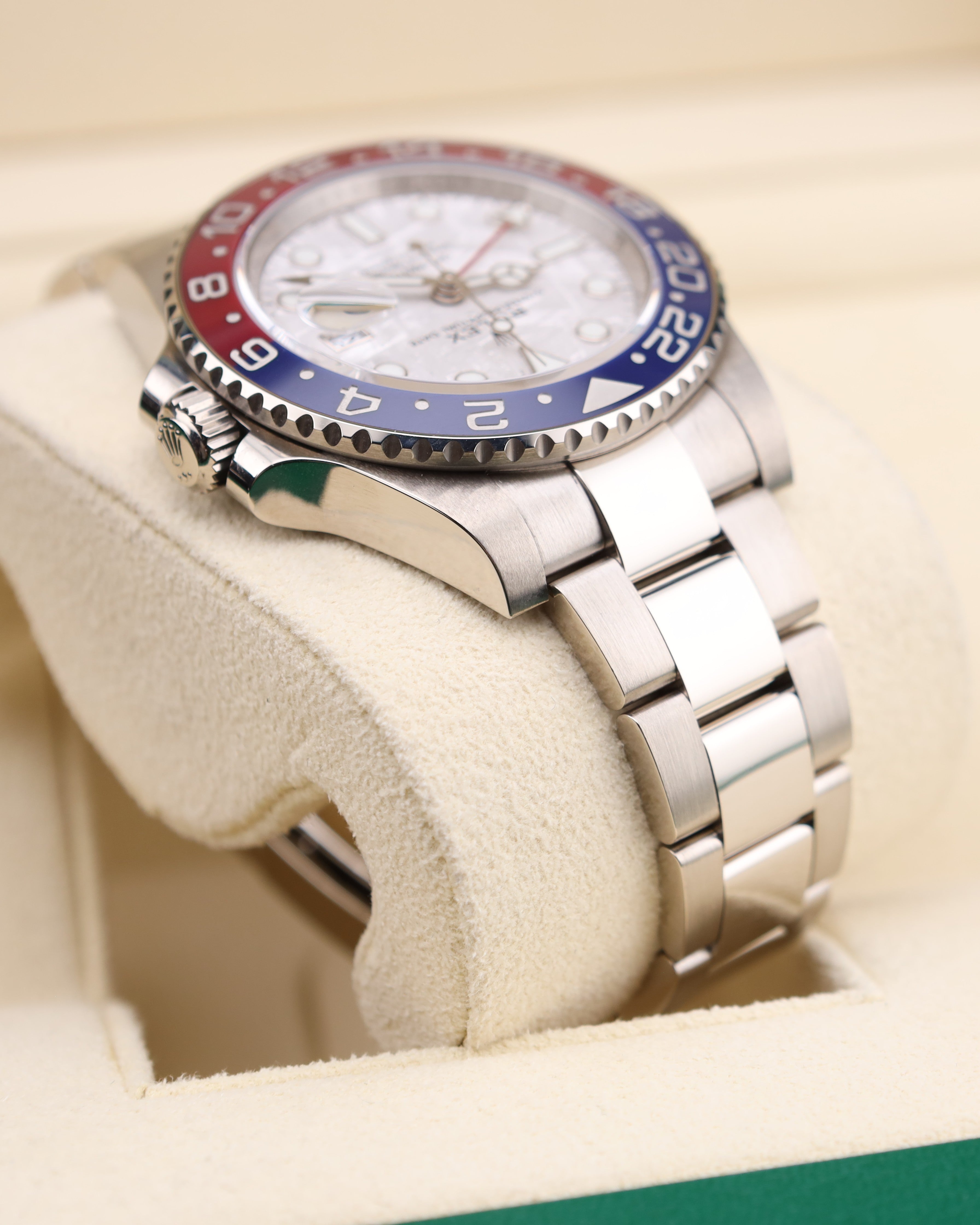 Rolex GMT-Master II Pepsi Meteorite White Gold 126719BLRO