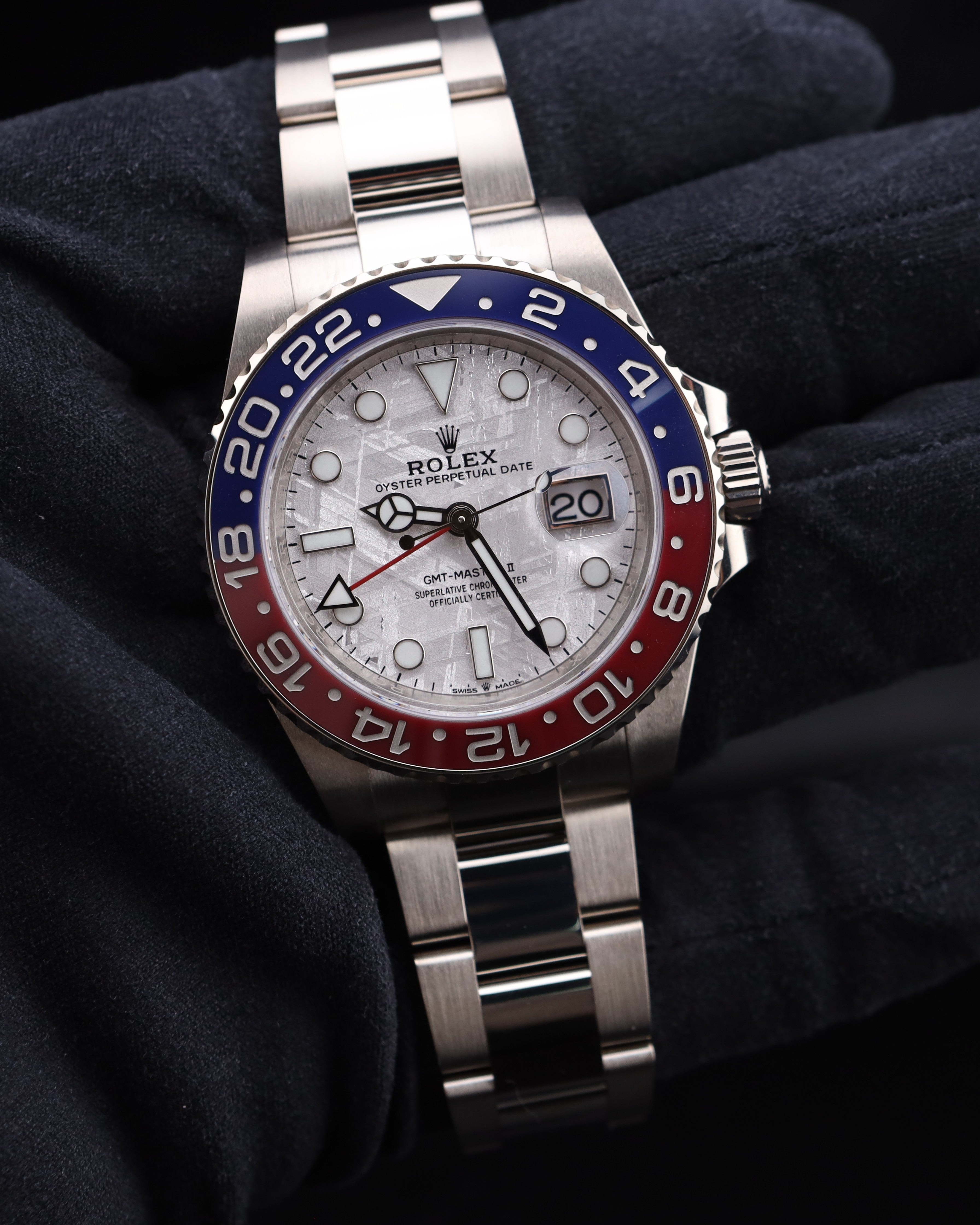 Rolex GMT-Master II Pepsi Meteorite White Gold 126719BLRO