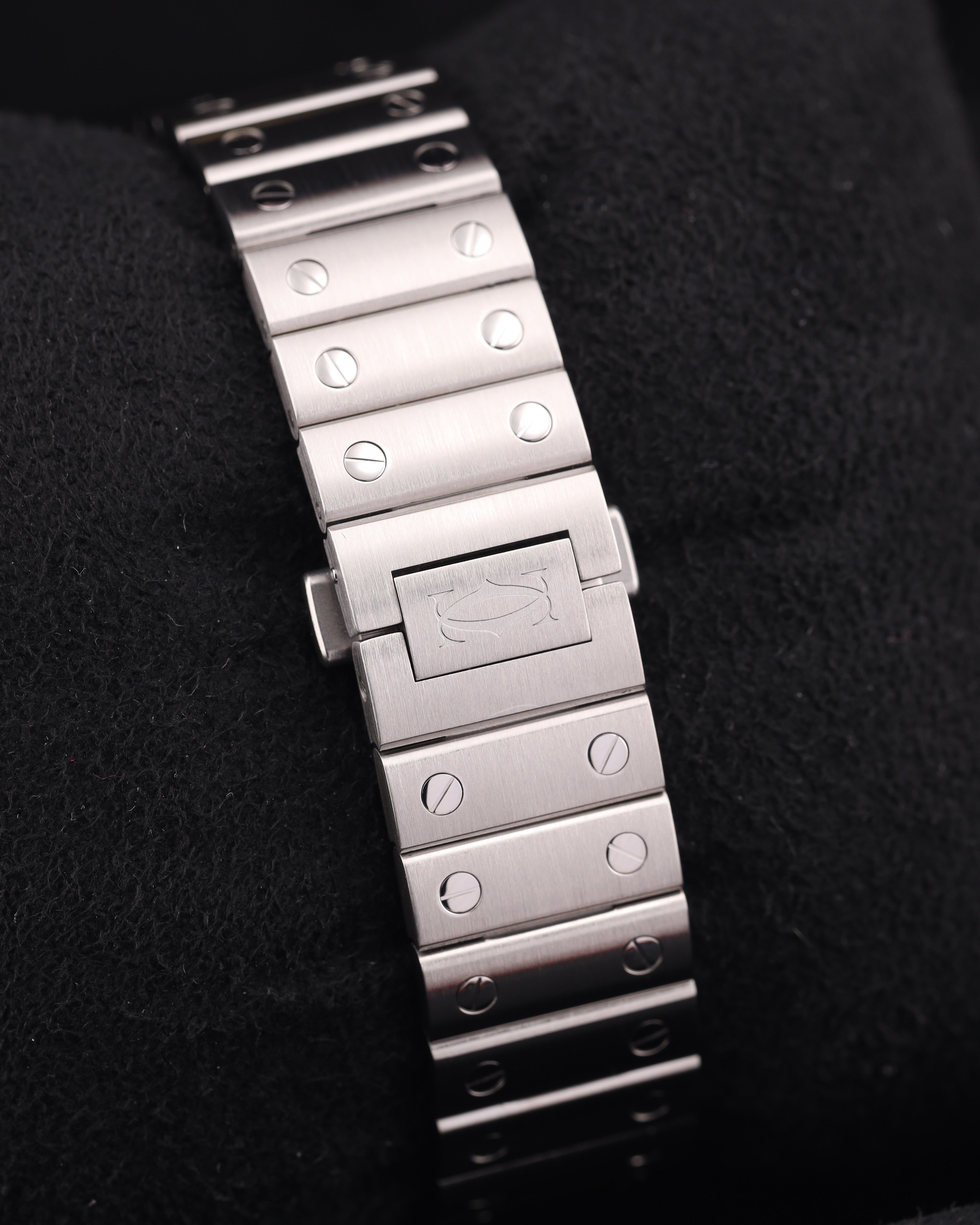 Cartier - Santos de Cartier - Green Dial Full Set 2025