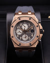 Audemars Piguet Royal Oak Offshore Chronograph Half Brick Rhoudium/Grey Dial 26470OR