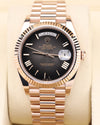Rolex Day-Date Slate/Black Ombre Rose Gold Presidential 228235