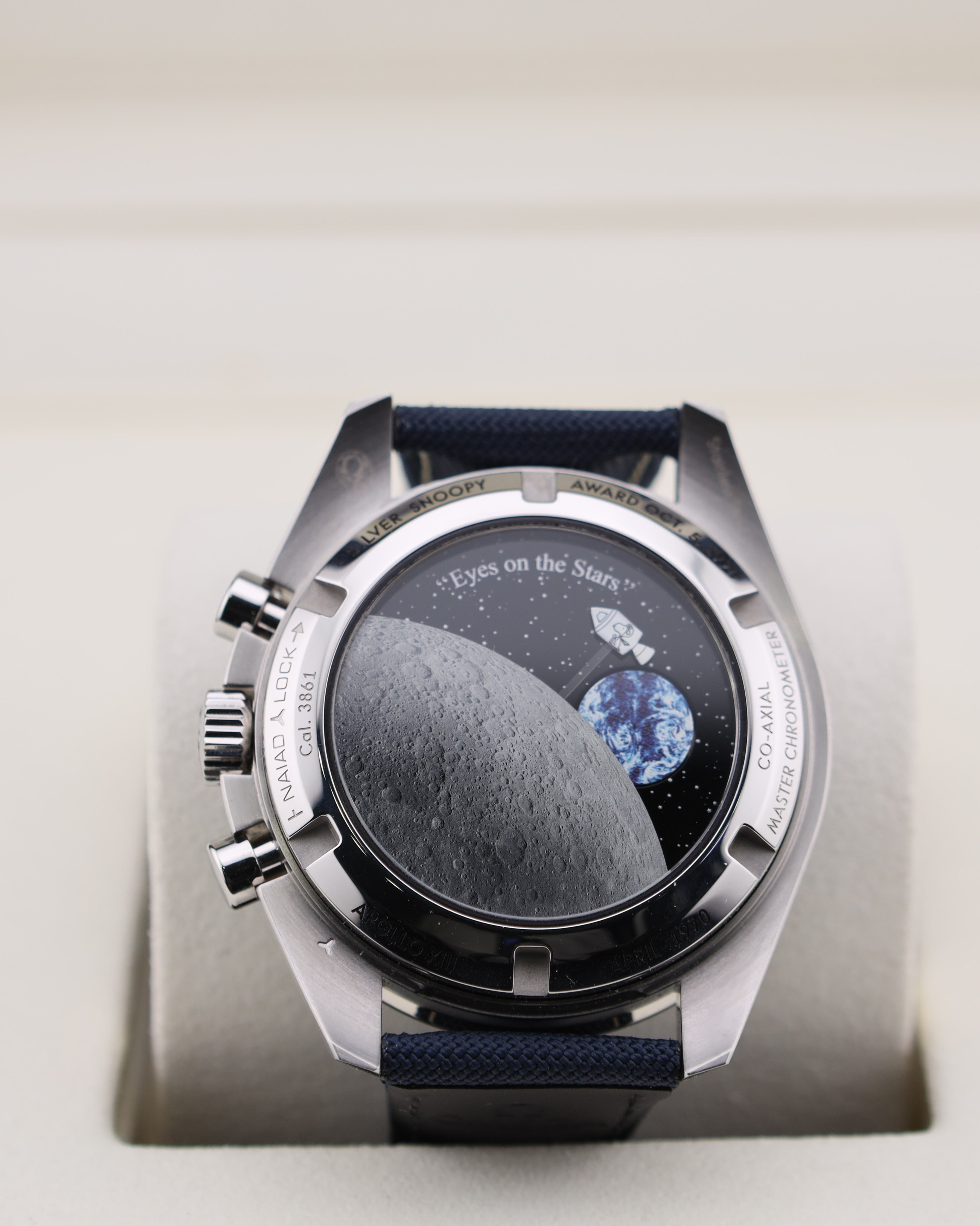 Omega Speedmaster Professional Moonwatch 'Silver Snoopy Award' 50th Anniversary 310.32.42.50.02.001