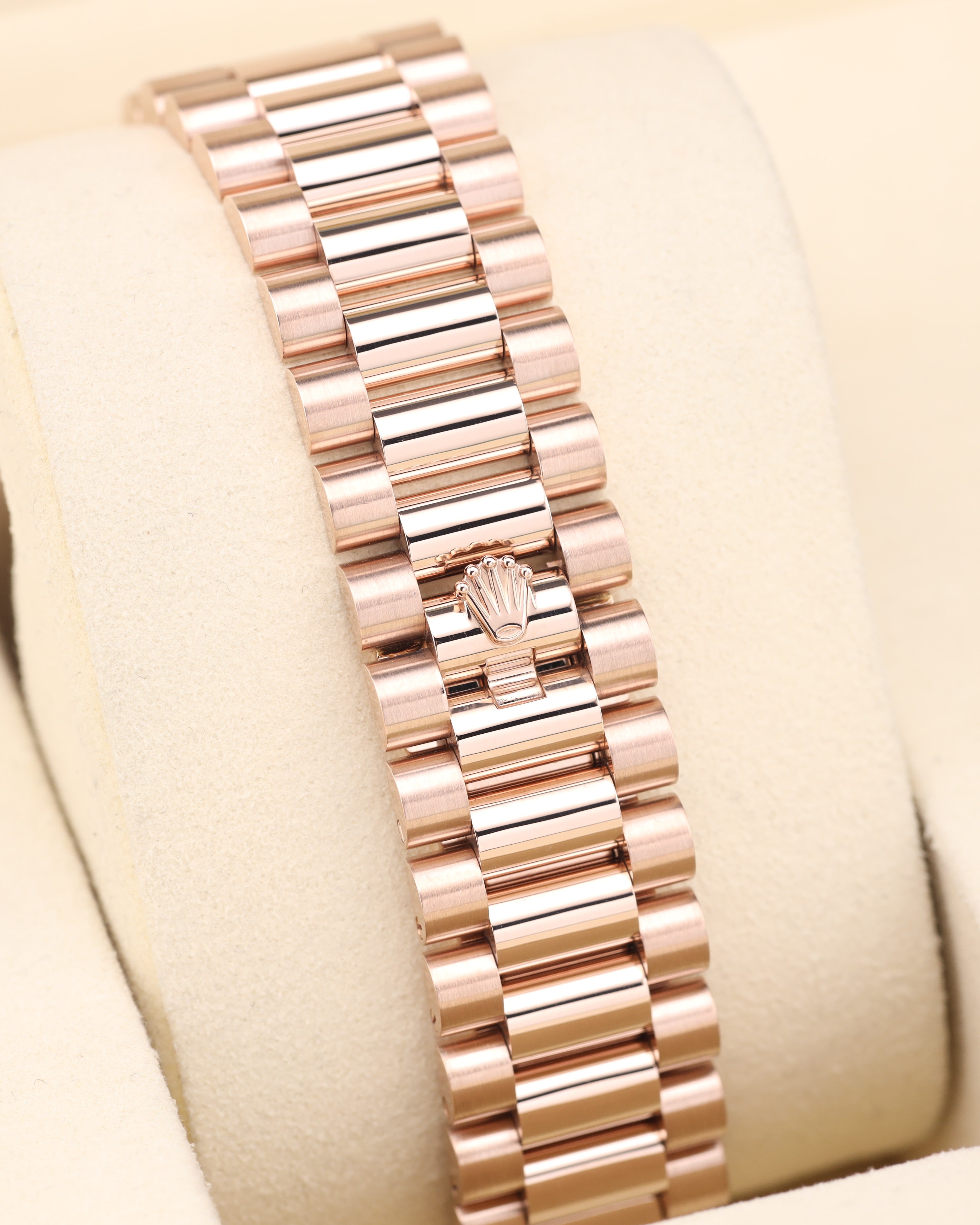 Rolex Day-Date Slate/Black Ombre Rose Gold Presidential 228235