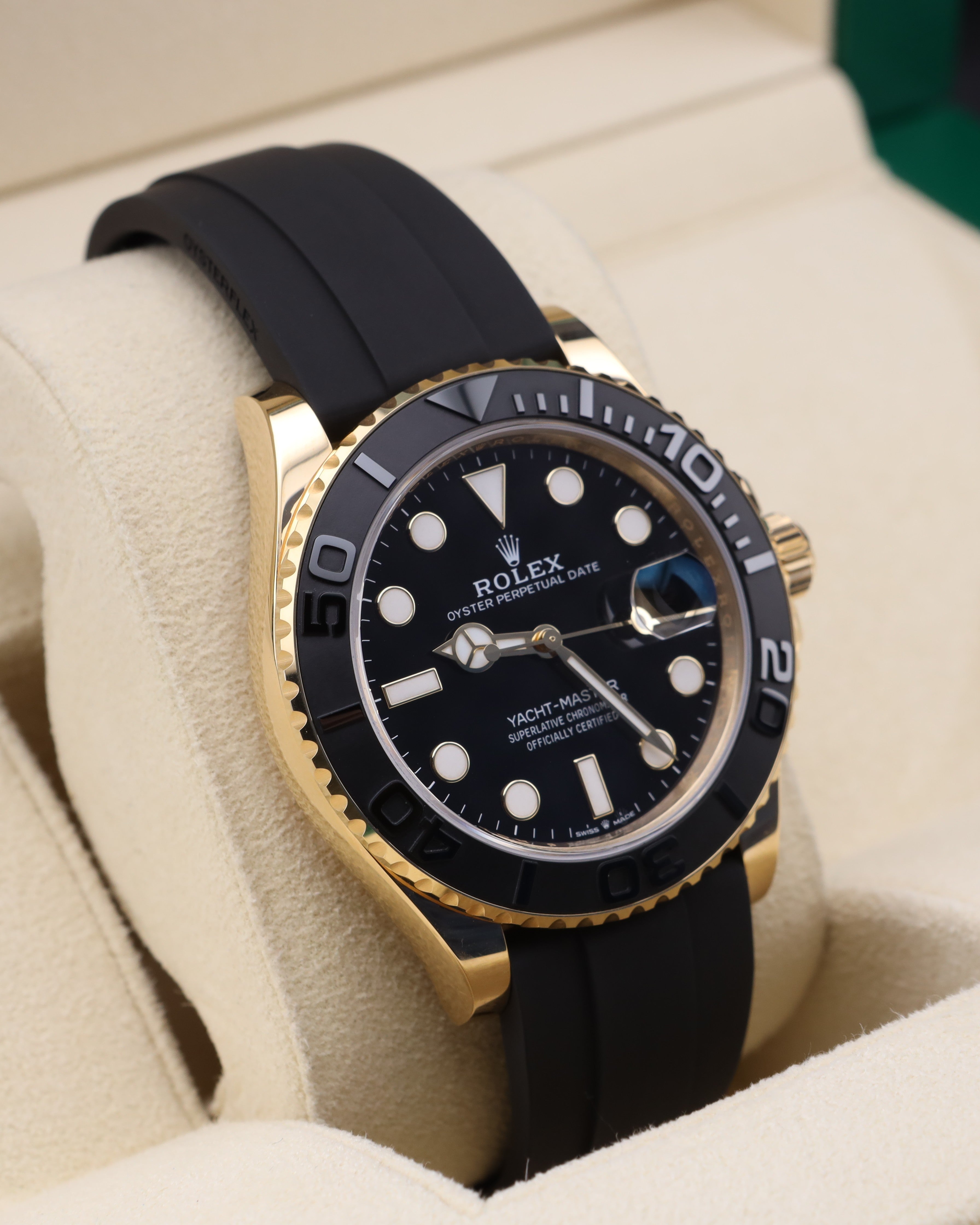 Rolex Yacht-Master 42 18k Yellow Gold on Oysterflex 226658 - 2025