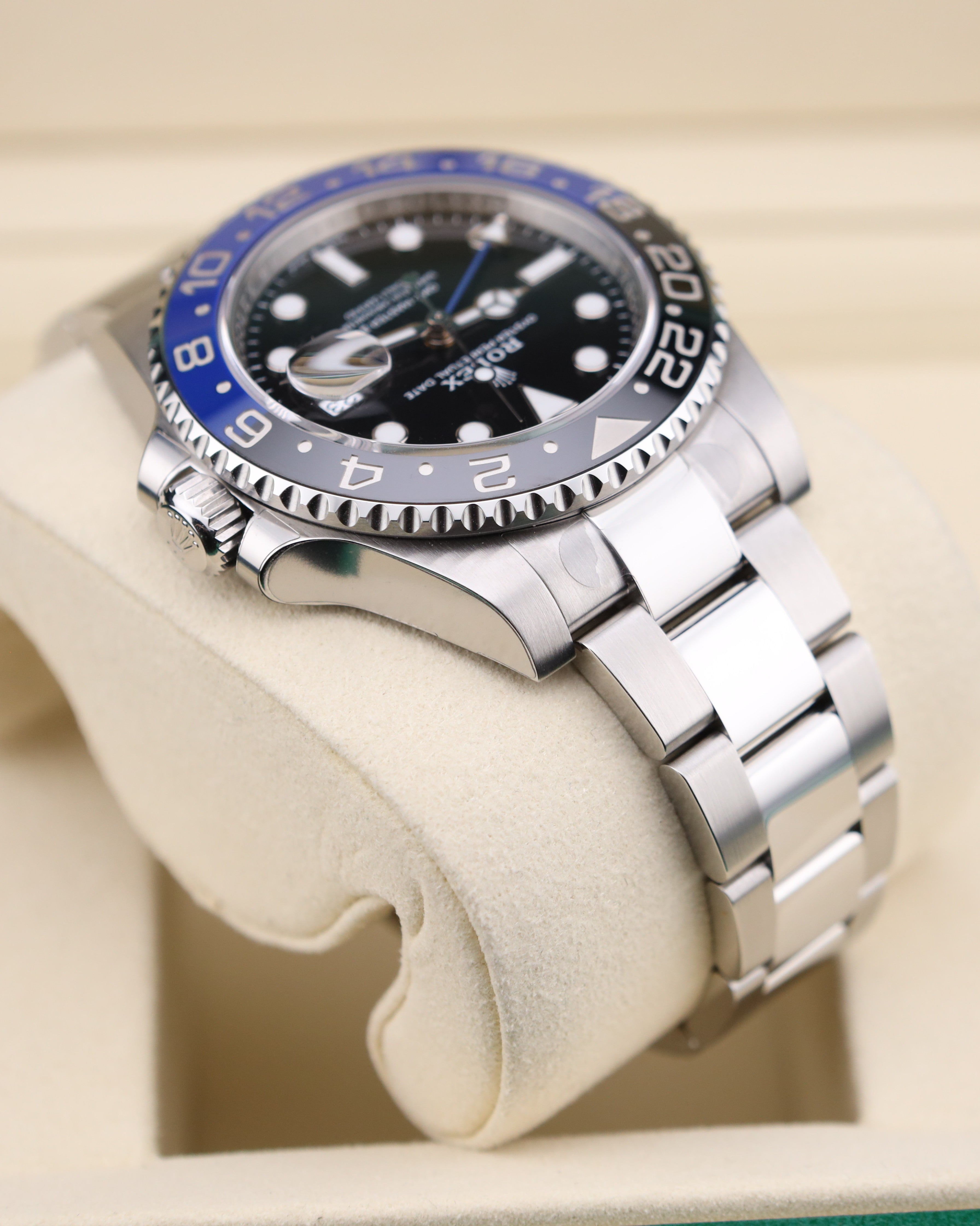 Rolex GMT-Master II Batman on Oyster 126710BLNR - 2025